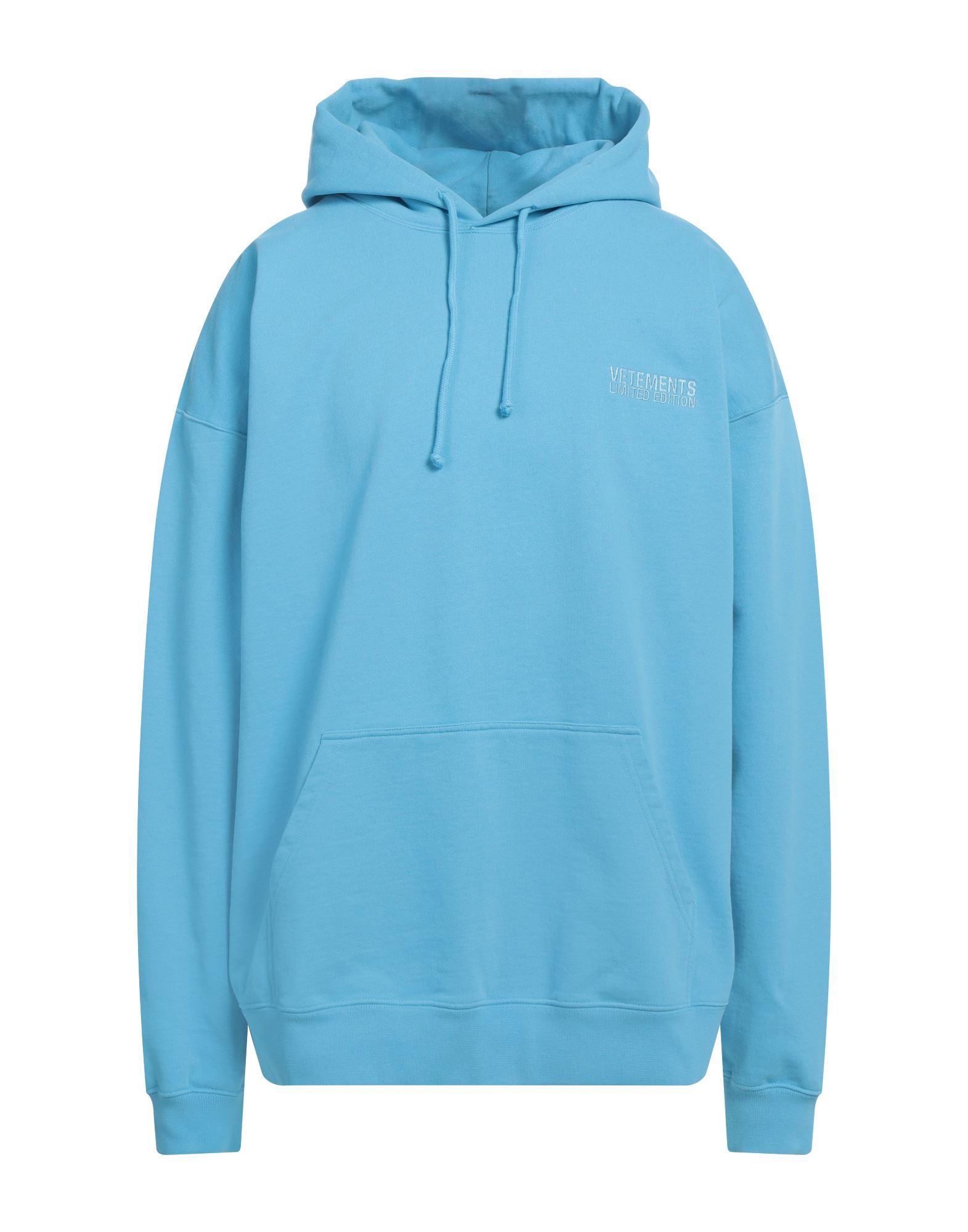 Vetements blue hoodie new arrivals