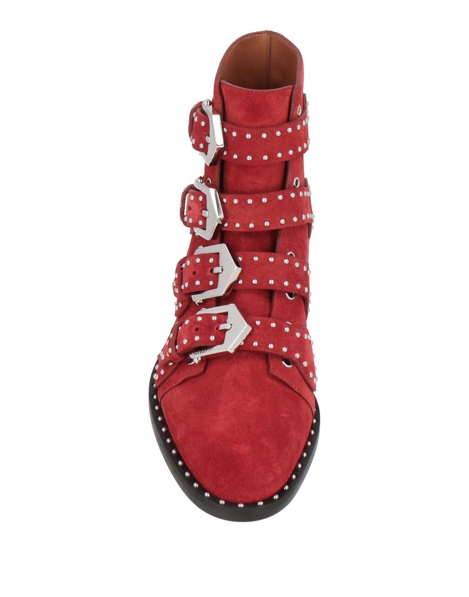 Givenchy Boots in Red | Lyst