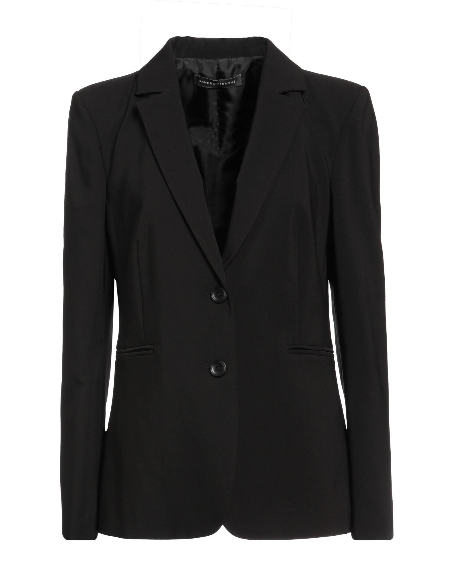 Sandro Ferrone Suit Jacket in Black | Lyst
