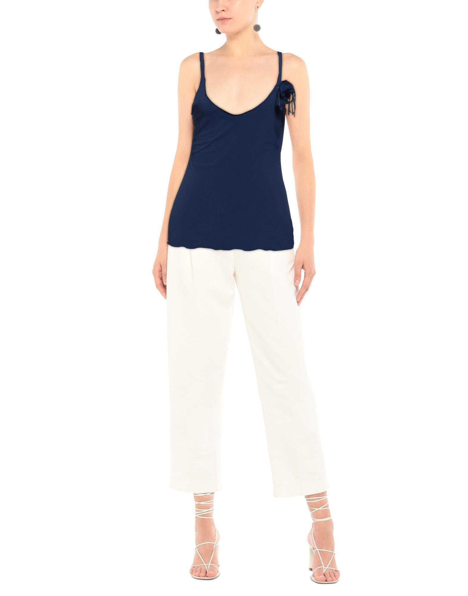 blue armani top