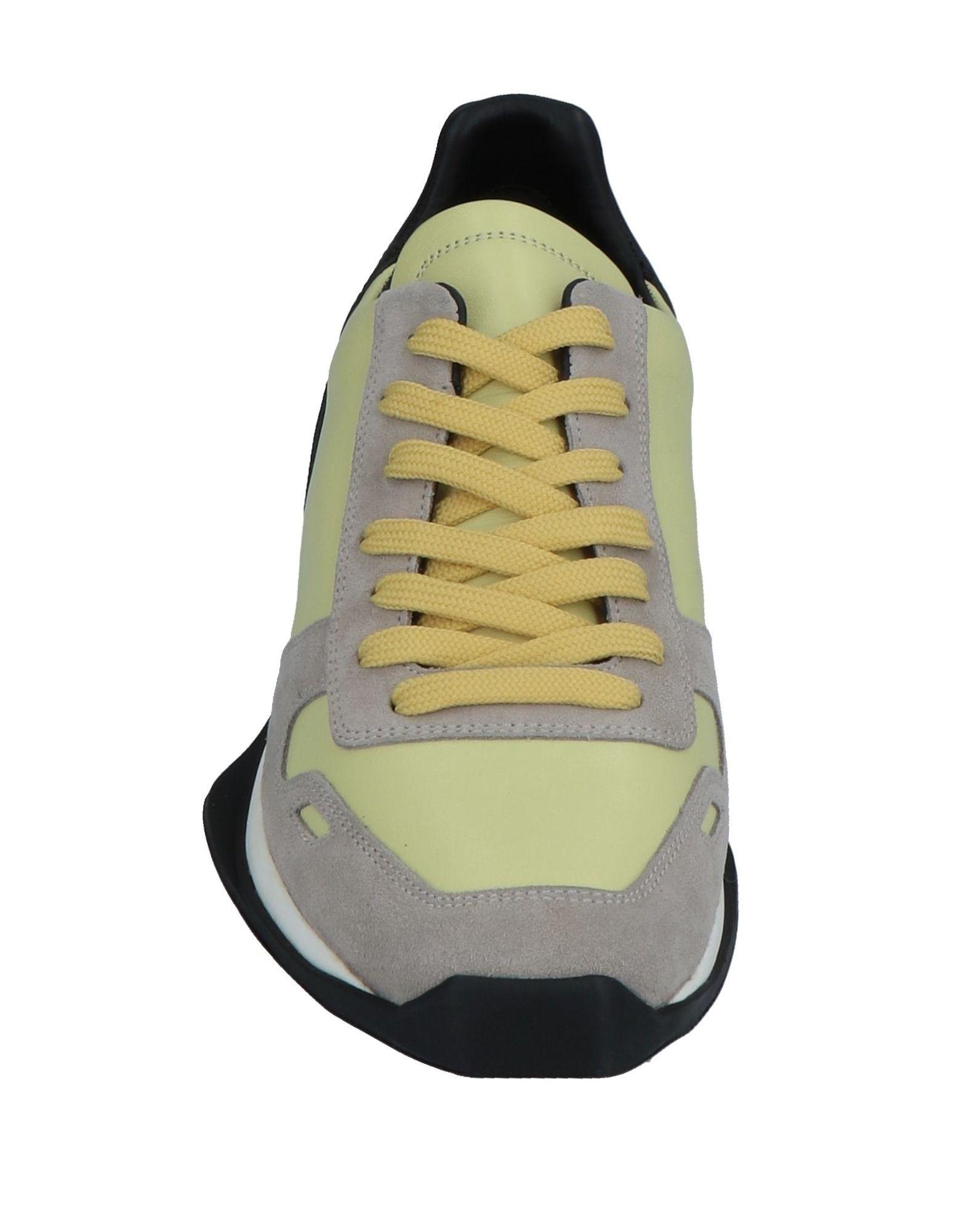 rick owens yellow sneakers