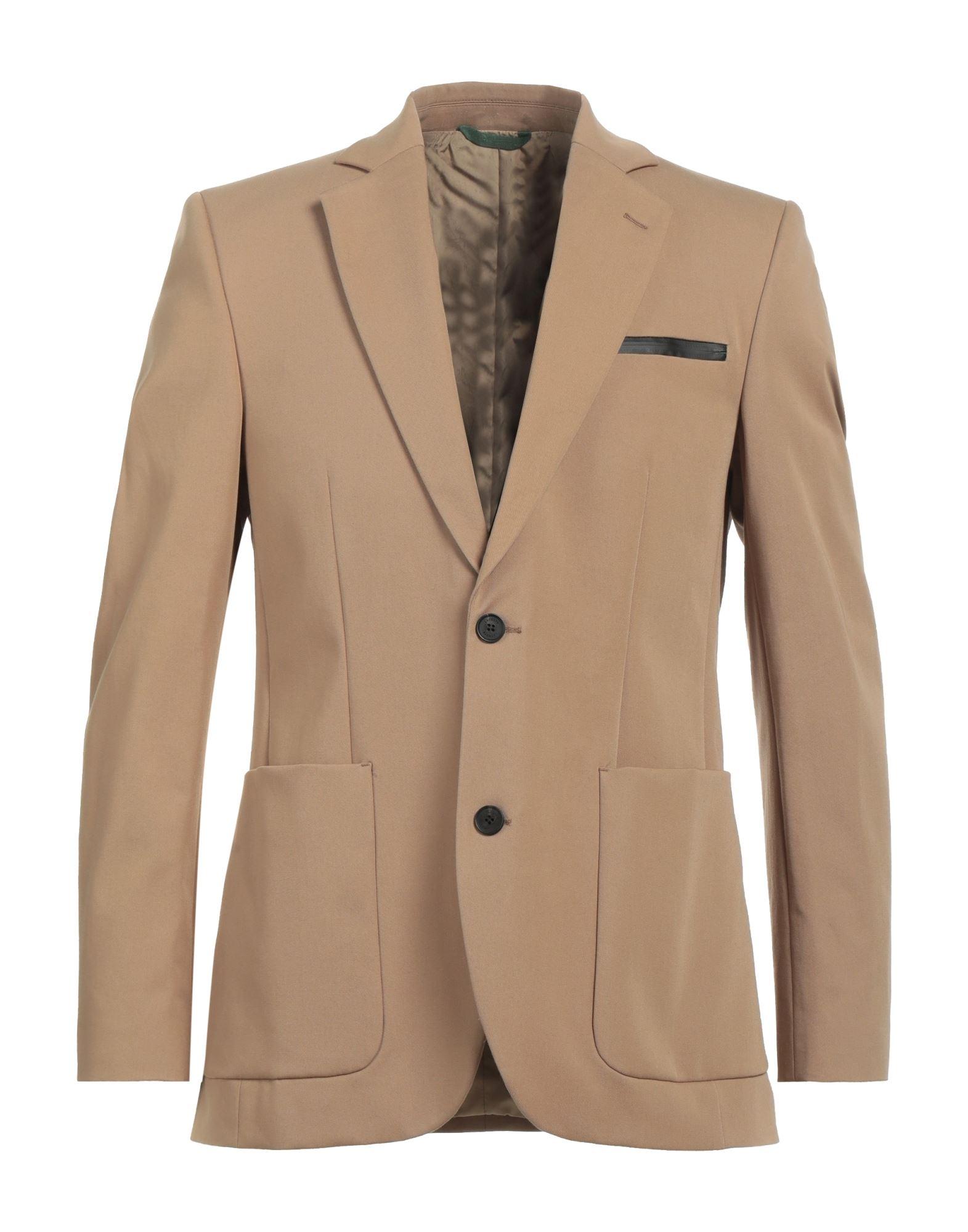Lacoste Suit Jacket in Natural for Men Lyst