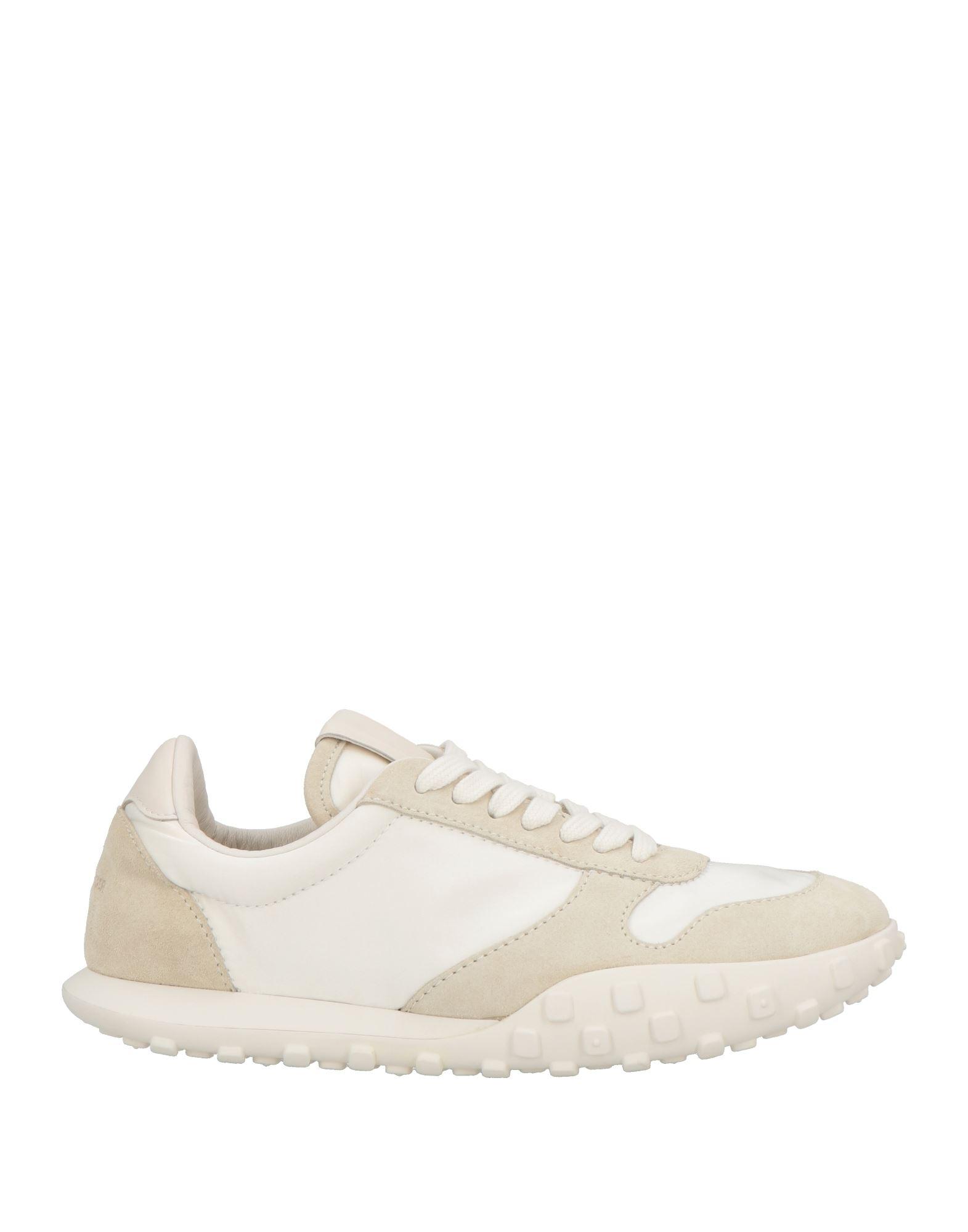 スニーカー Jil Sander White leather and fabric sneakers Jil Sander Sneakers Women Leather White/Optic White | B-Exit