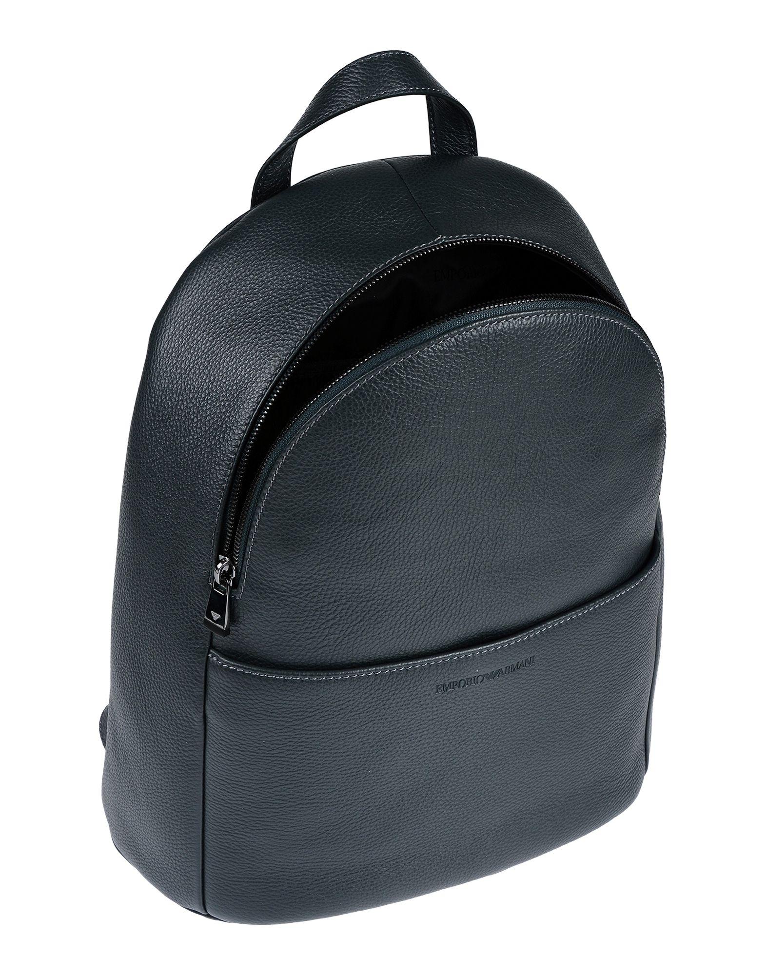 Emporio Armani Leather Backpacks & Fanny Packs for Men - Lyst