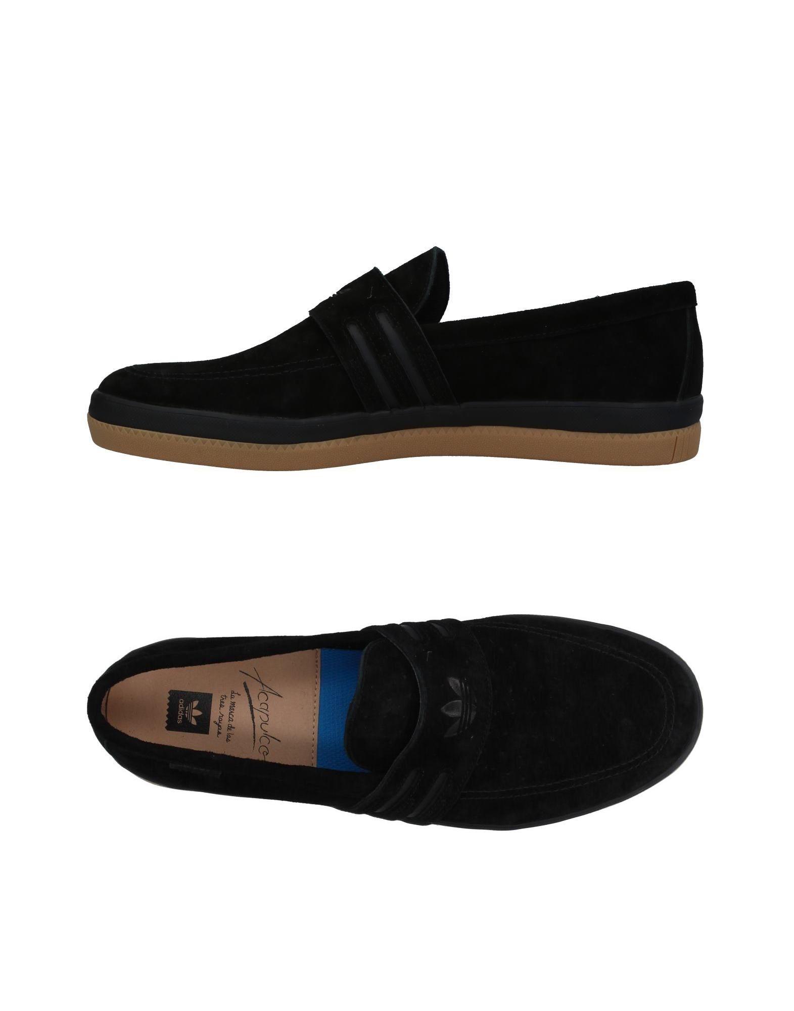enkemand meget fint Forudsætning adidas Suede Loafer in Black for Men - Lyst