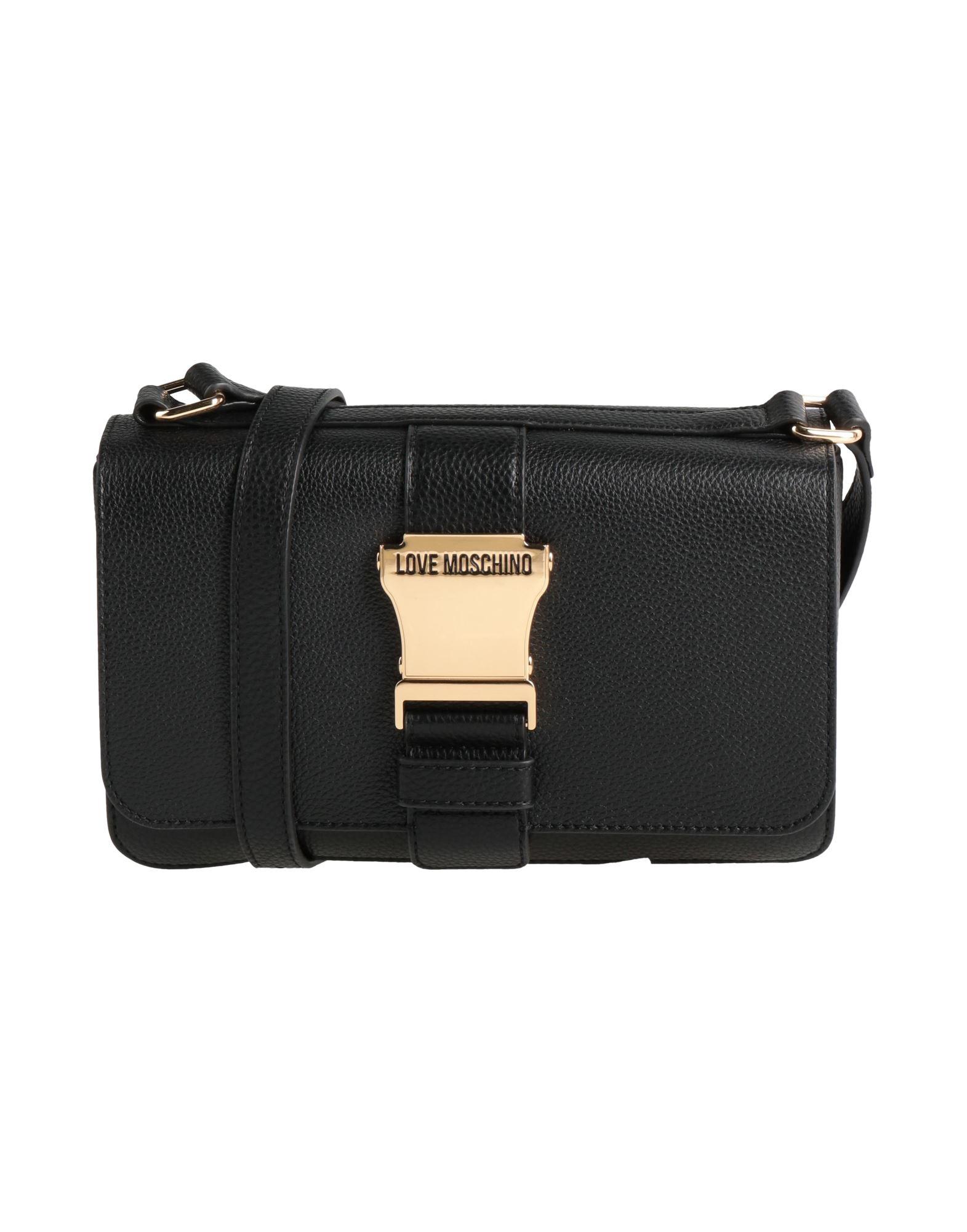 Love Moschino Cross body Bag in Black Lyst UK