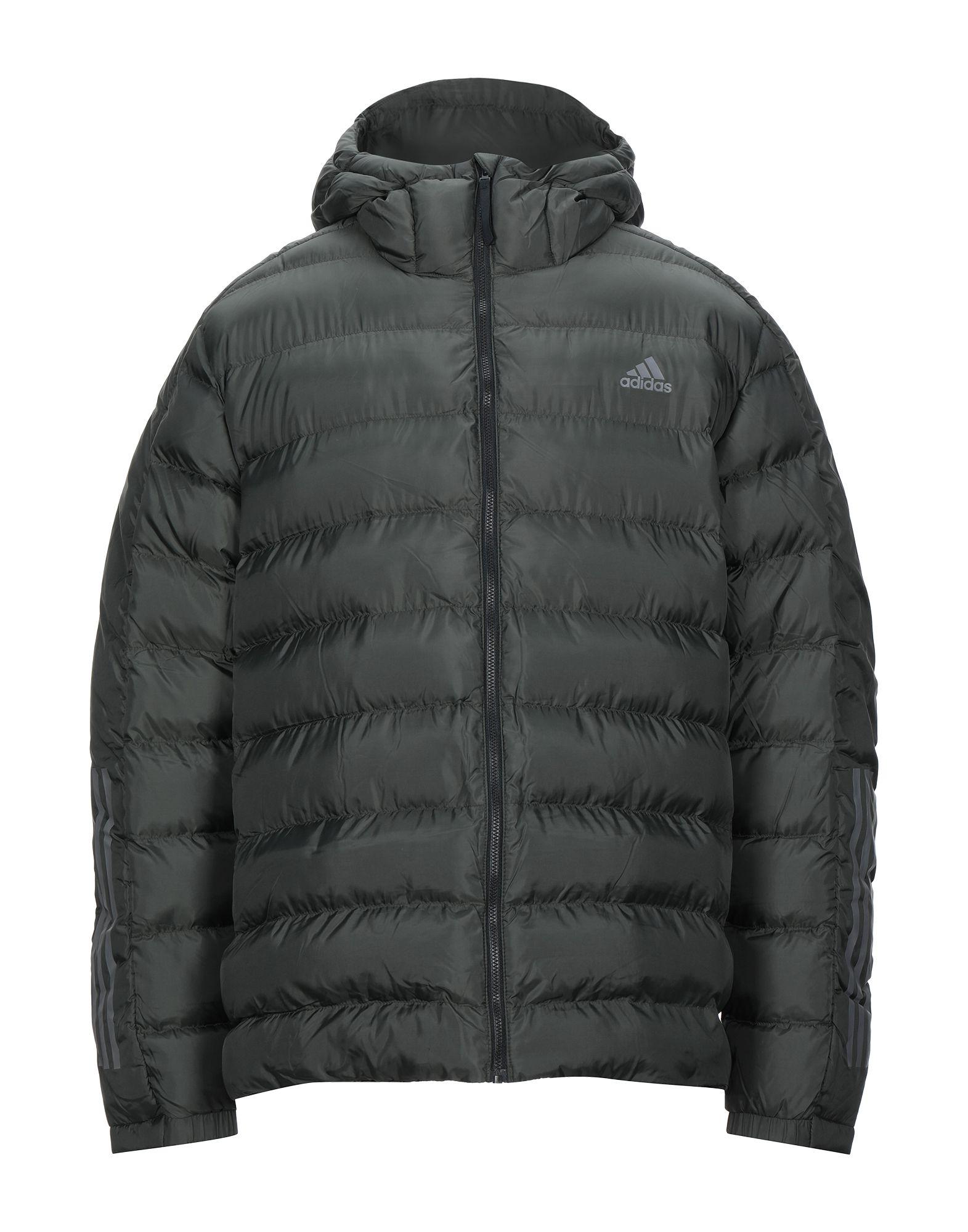 adidas Synthetic Down Jacket in Dark Green (Green) for Men Lyst