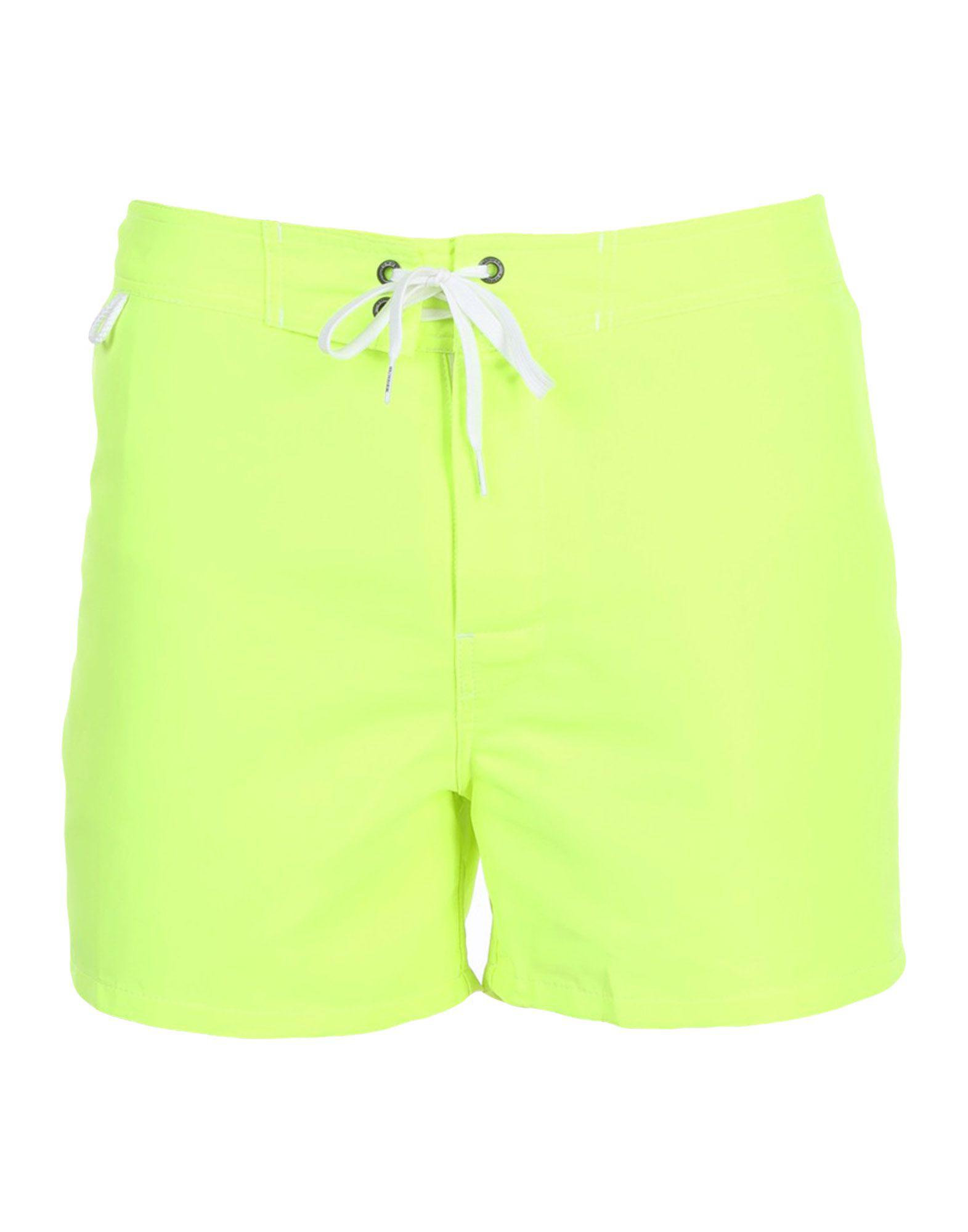 Sundek Synthetic Swimming Trunks in Yellow for Men Lyst