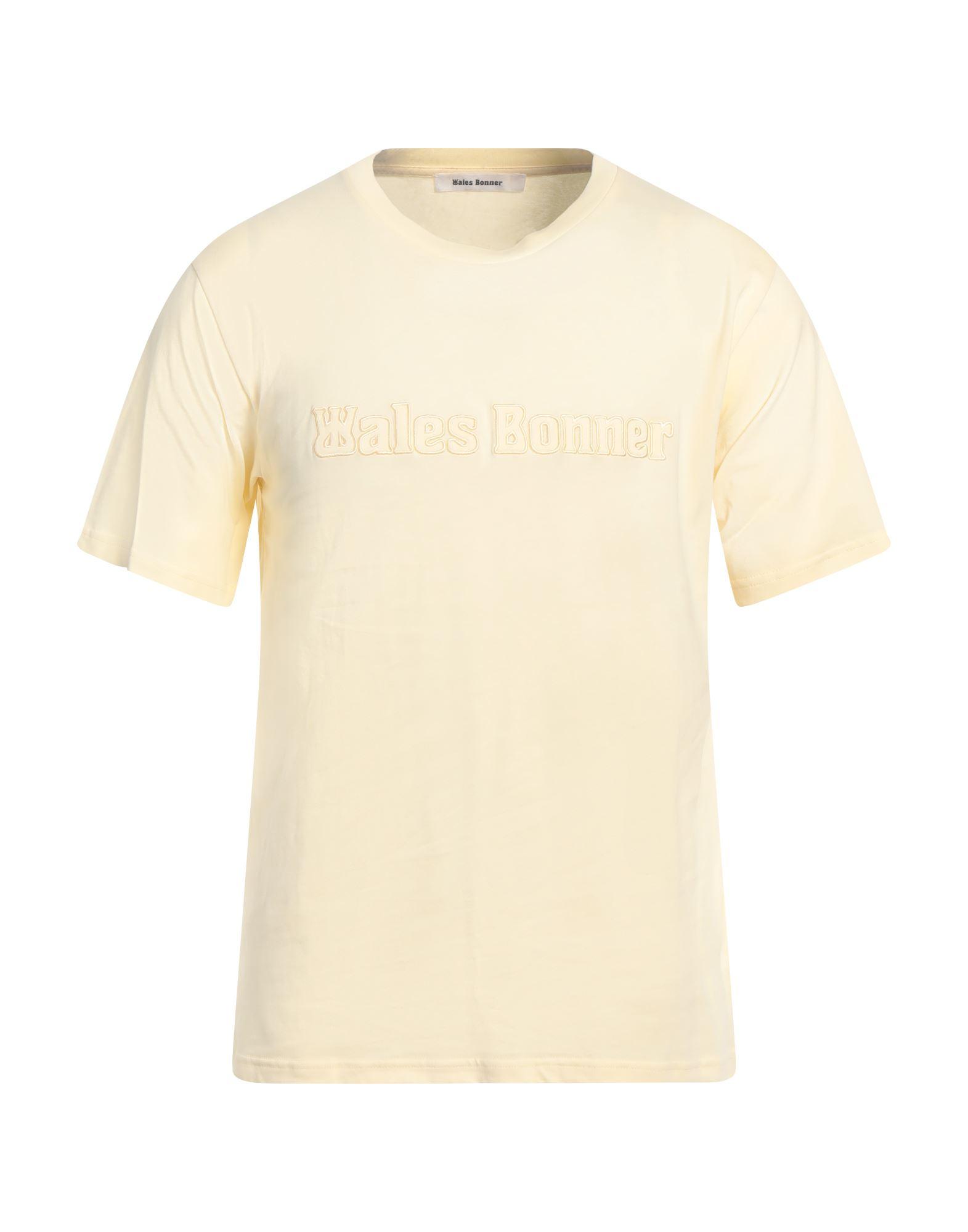 WALES BONNER｜SHORT-SLEEVED ROUND NECK T-SHIRTS (IT9782 adidas adidas x Wales Bonner Crewneck Short-Sleeve T-Shirt