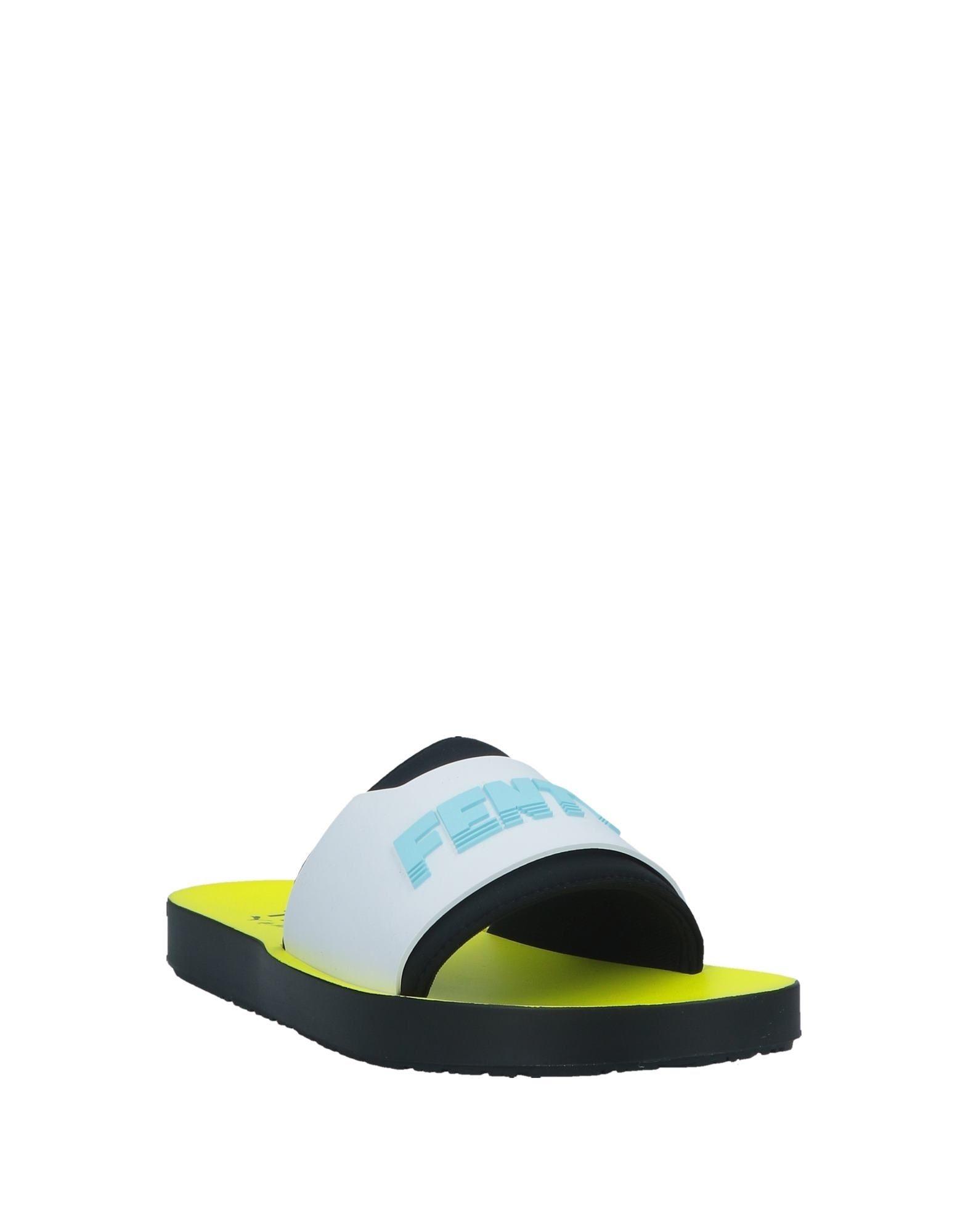 puma yellow slippers