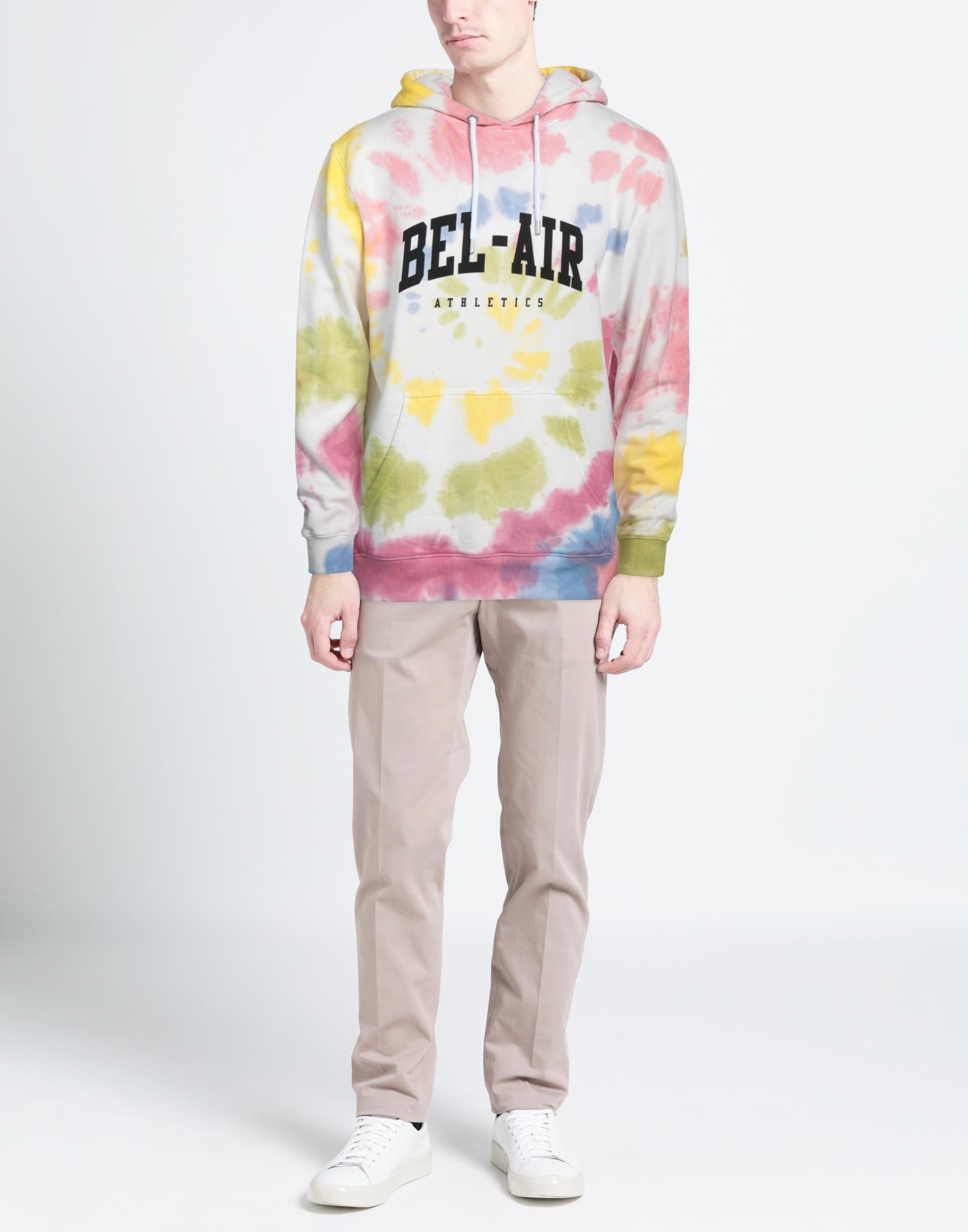 スウェット・トレーナー BEL-AIR ATHLETICS Logo Tie-Dye Hoodie White BEL-AIR ATHLETICS Logo Tie-Dye Hoodie White