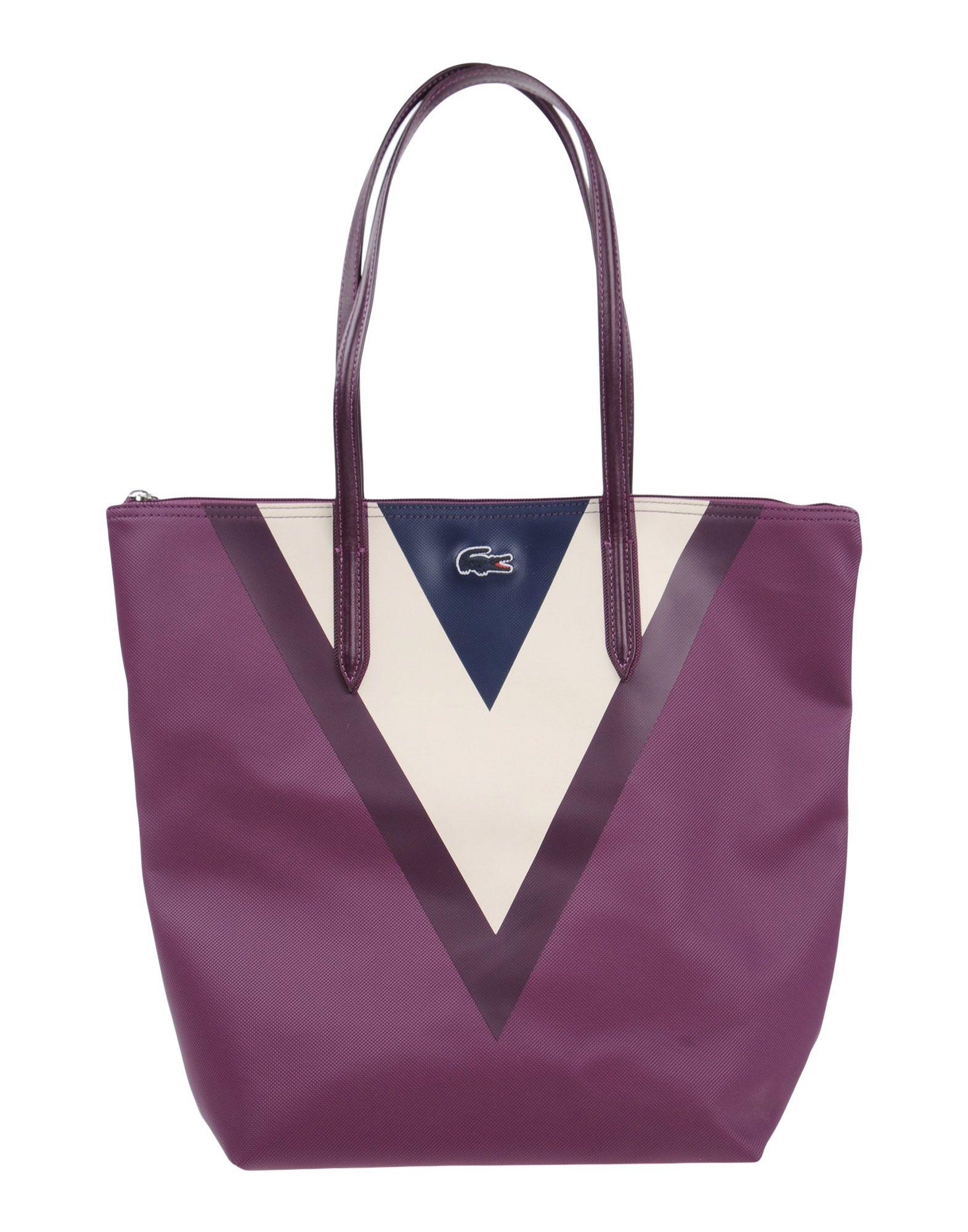 Lacoste Handbag in Purple Lyst