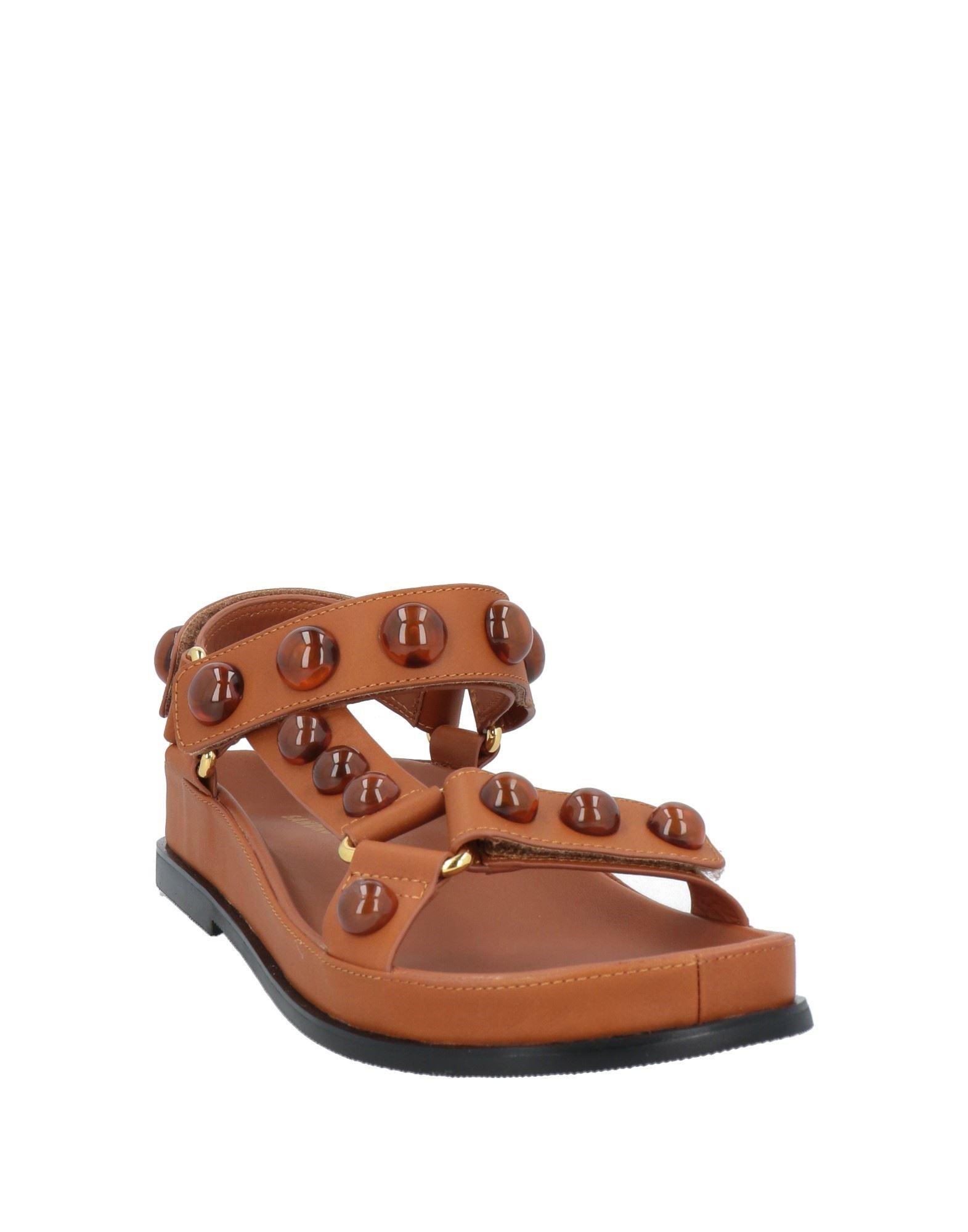 Sandro Sandals in Brown Lyst UK