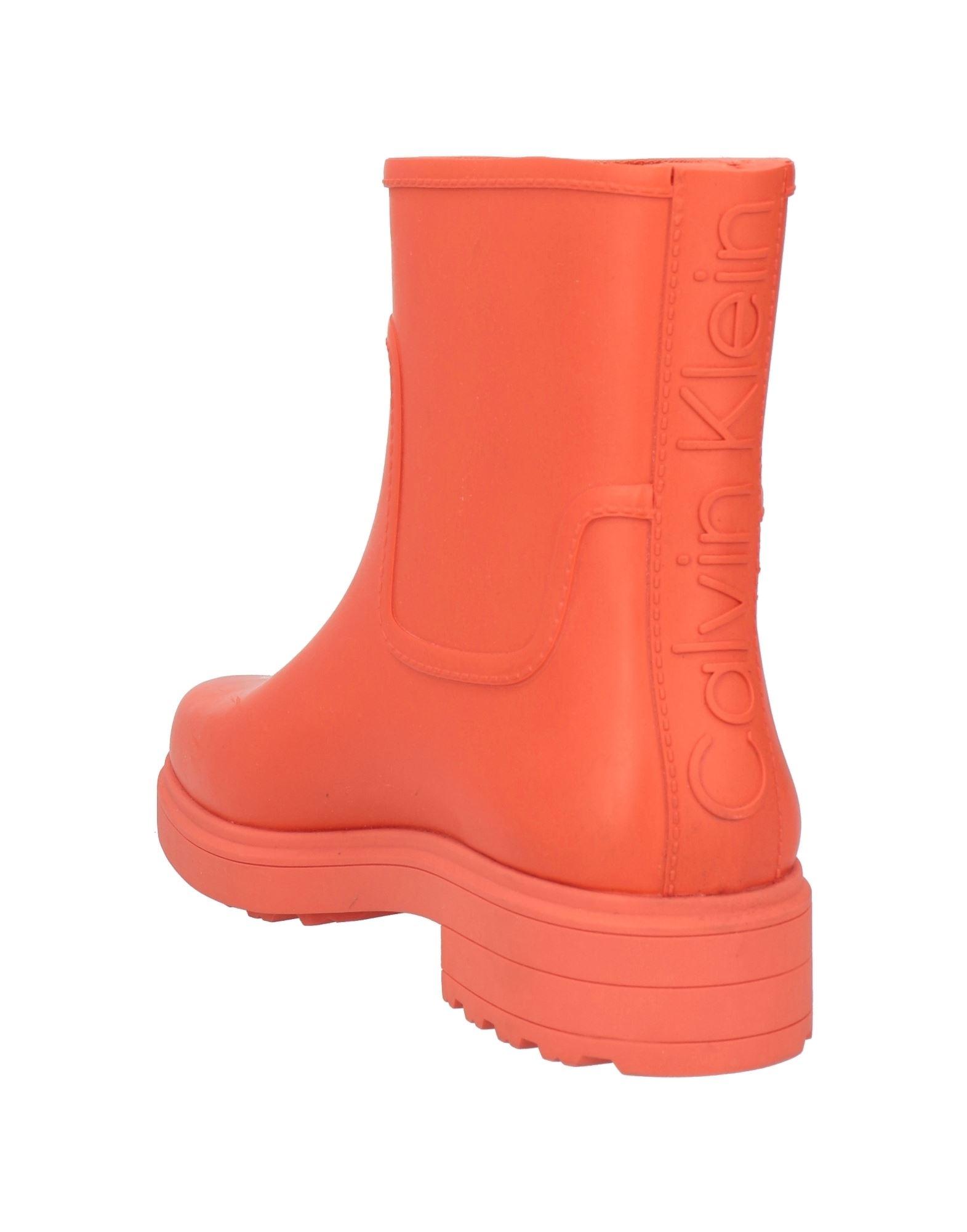 Calvin Klein Ankle Boots Rubber in Orange Lyst UK