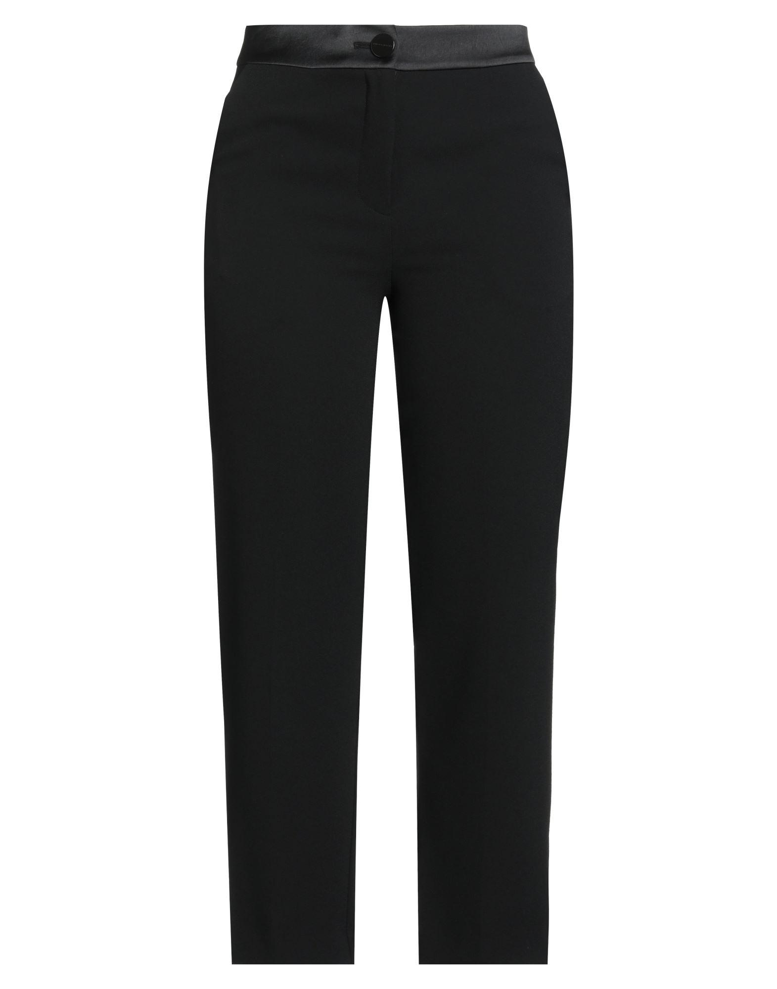 Black ARMANI EXCHANGE Pants for Women | Lyst