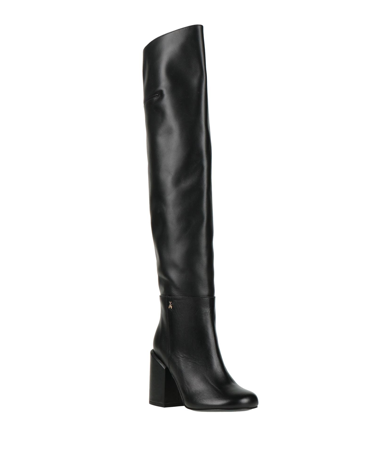 Patrizia Pepe Over-the-knee boots for Women | Online Sale up  Patrizia Pepe Navy Over the Knee Boots main image 0