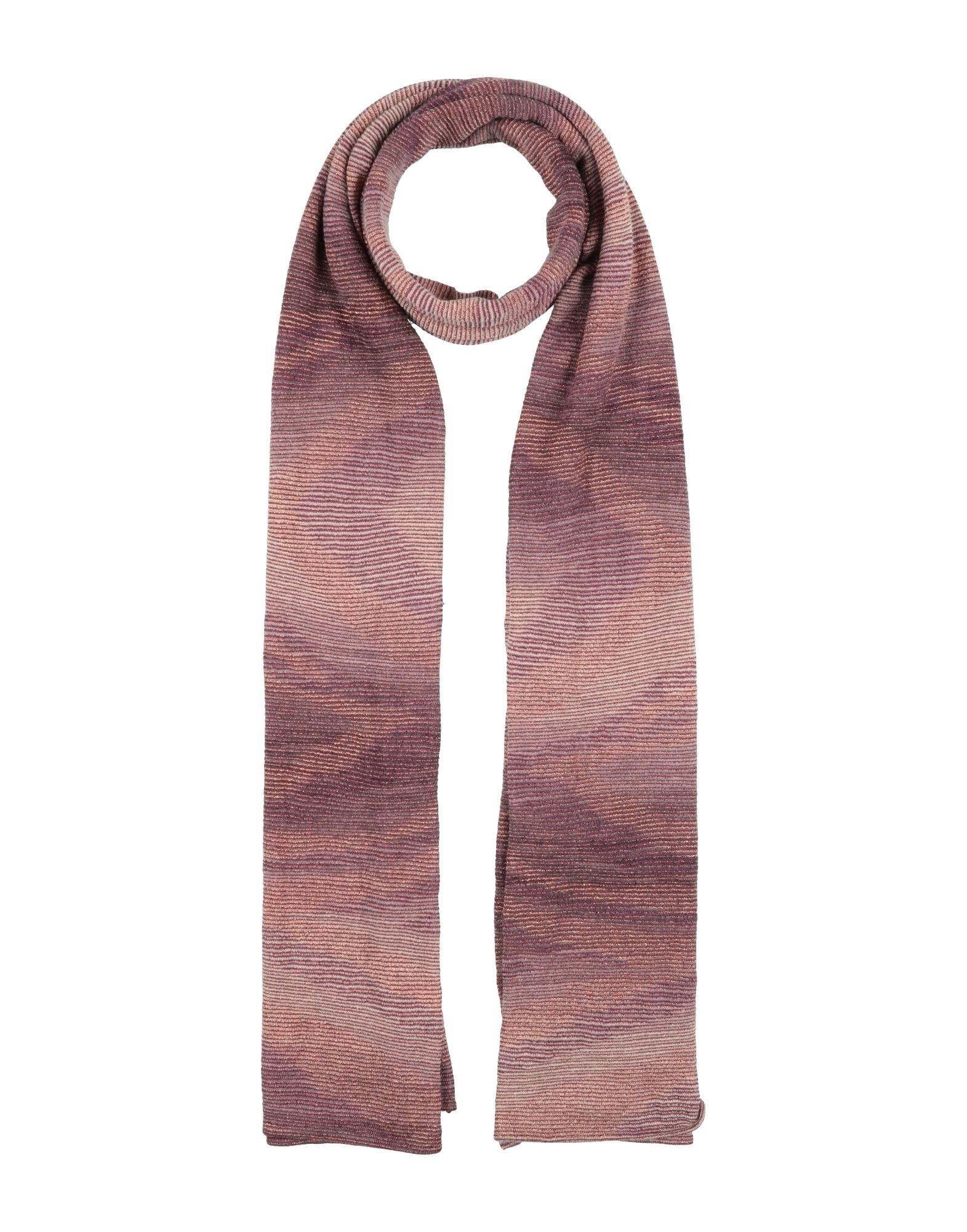MISSONI ミッソーニ マフラー  モヘヤ    ピンク/パープル レディース / 240001169114 Missoni Scarf Pink Chevron Design - Women Designer Shawl - Como Milano