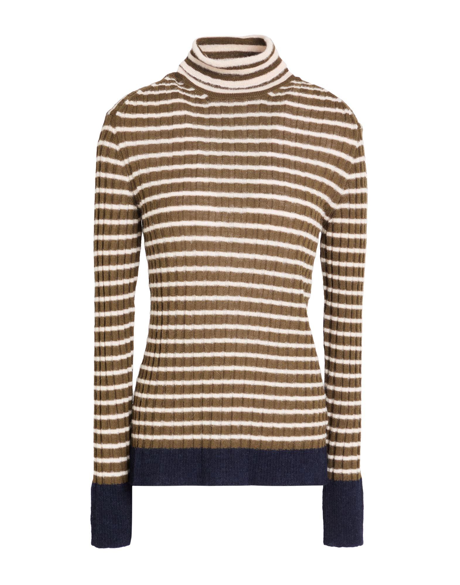 ALYSI 売れ筋商品|||アリジ ニット&セーター アウター レディース Turtlenecks Brown marai ハイネック タートルネック ニット セーター レディース