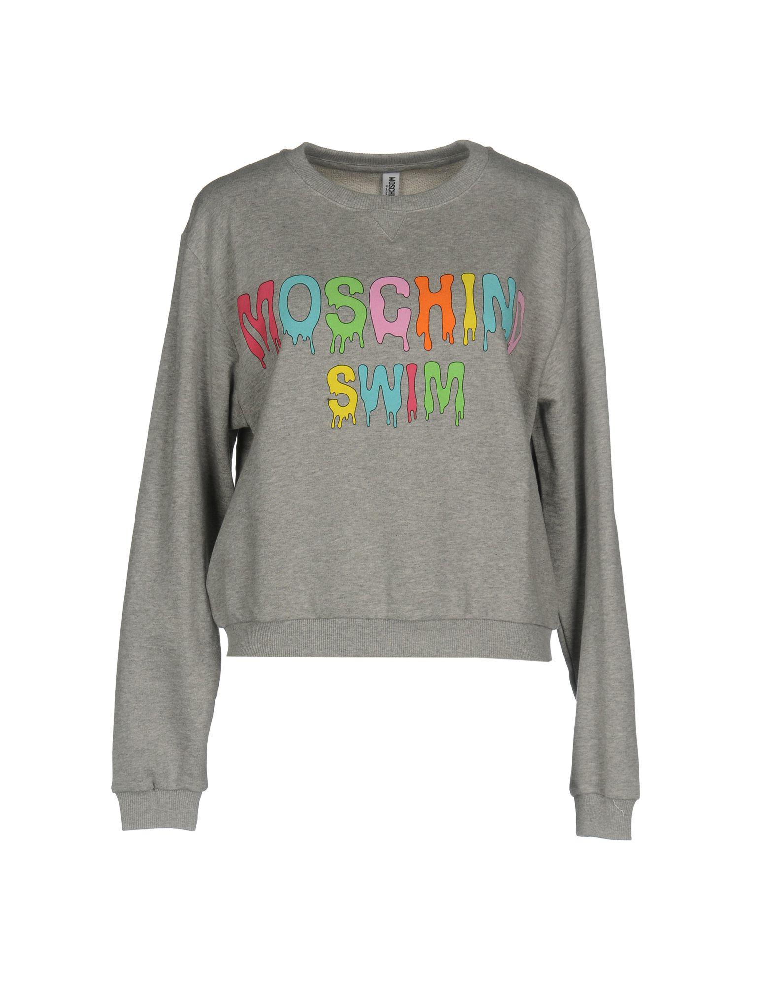 moschino sweatshirt women's sale
