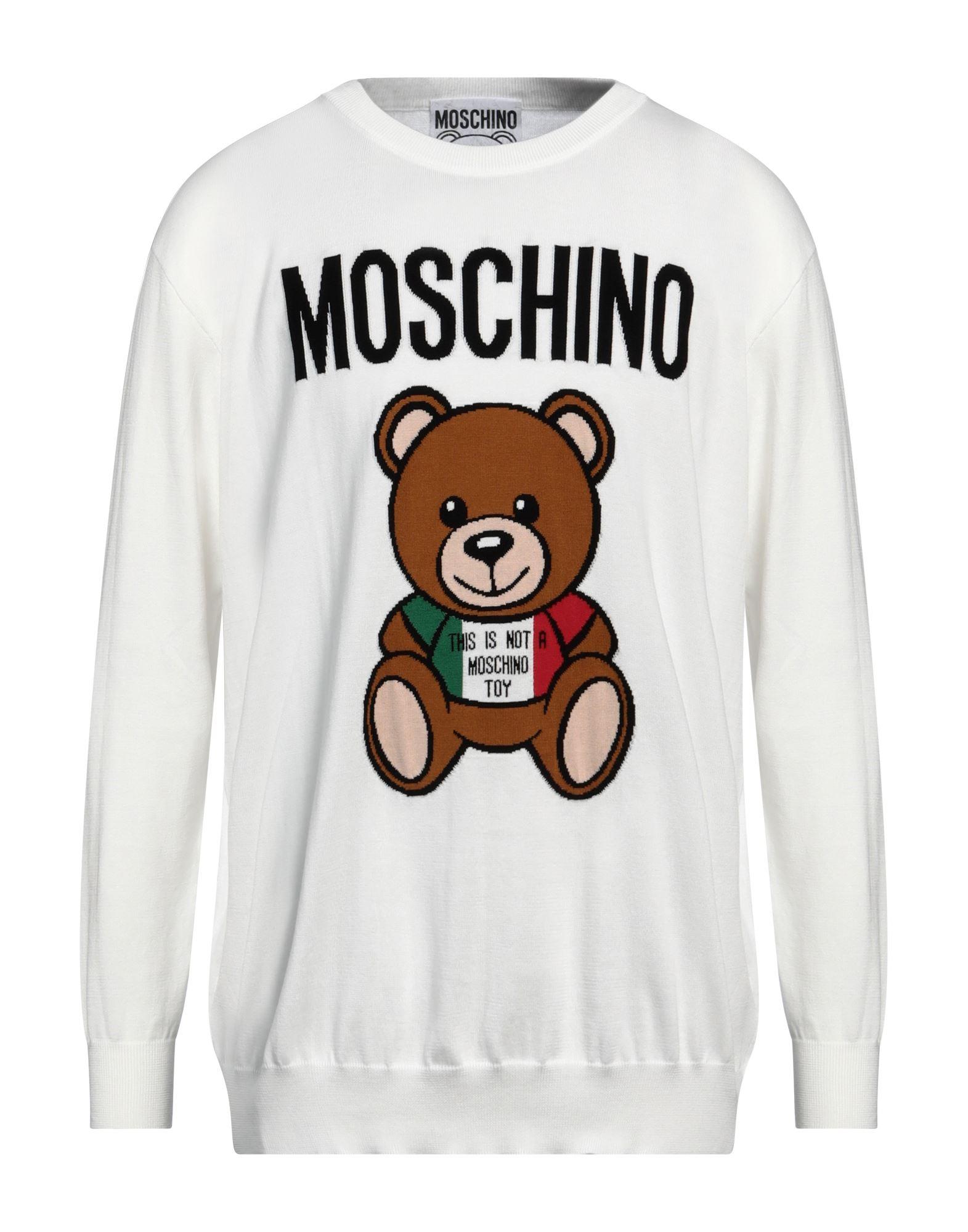 Moschino Jumper in White for Men Lyst UK