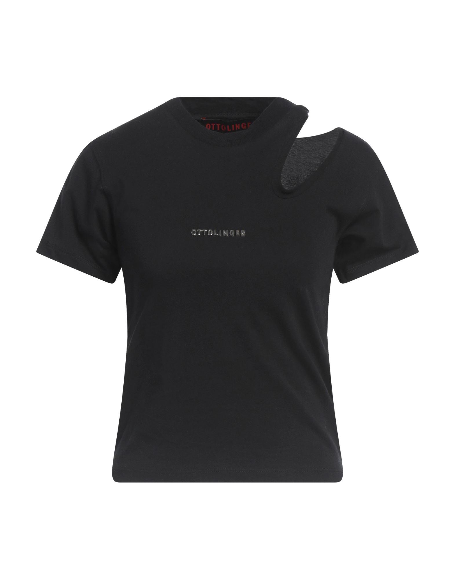 Ottolinger Strappy Knitted T-shirt | Grey | FARFETCH