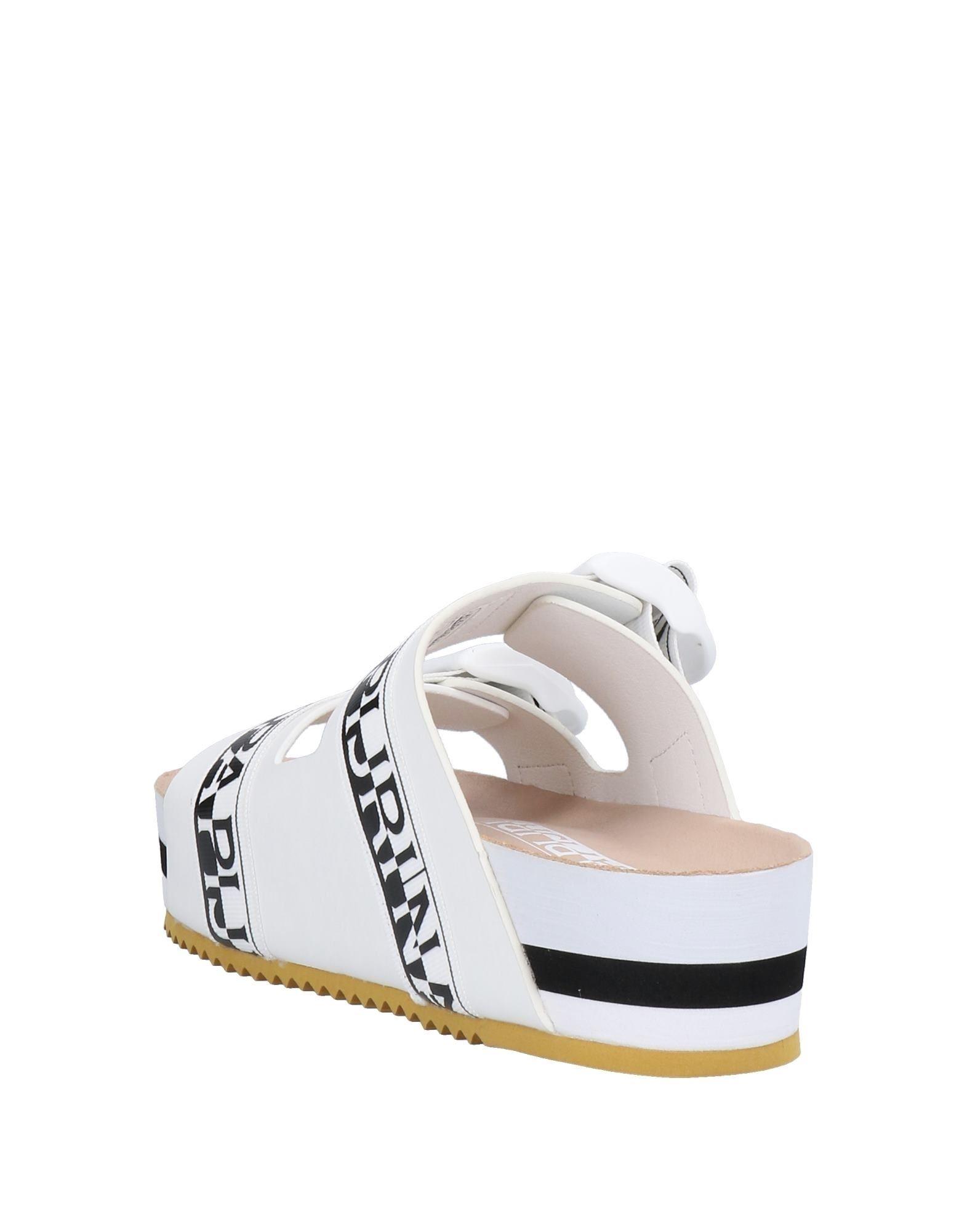 Napapijri Rubber Sandals in White | Lyst