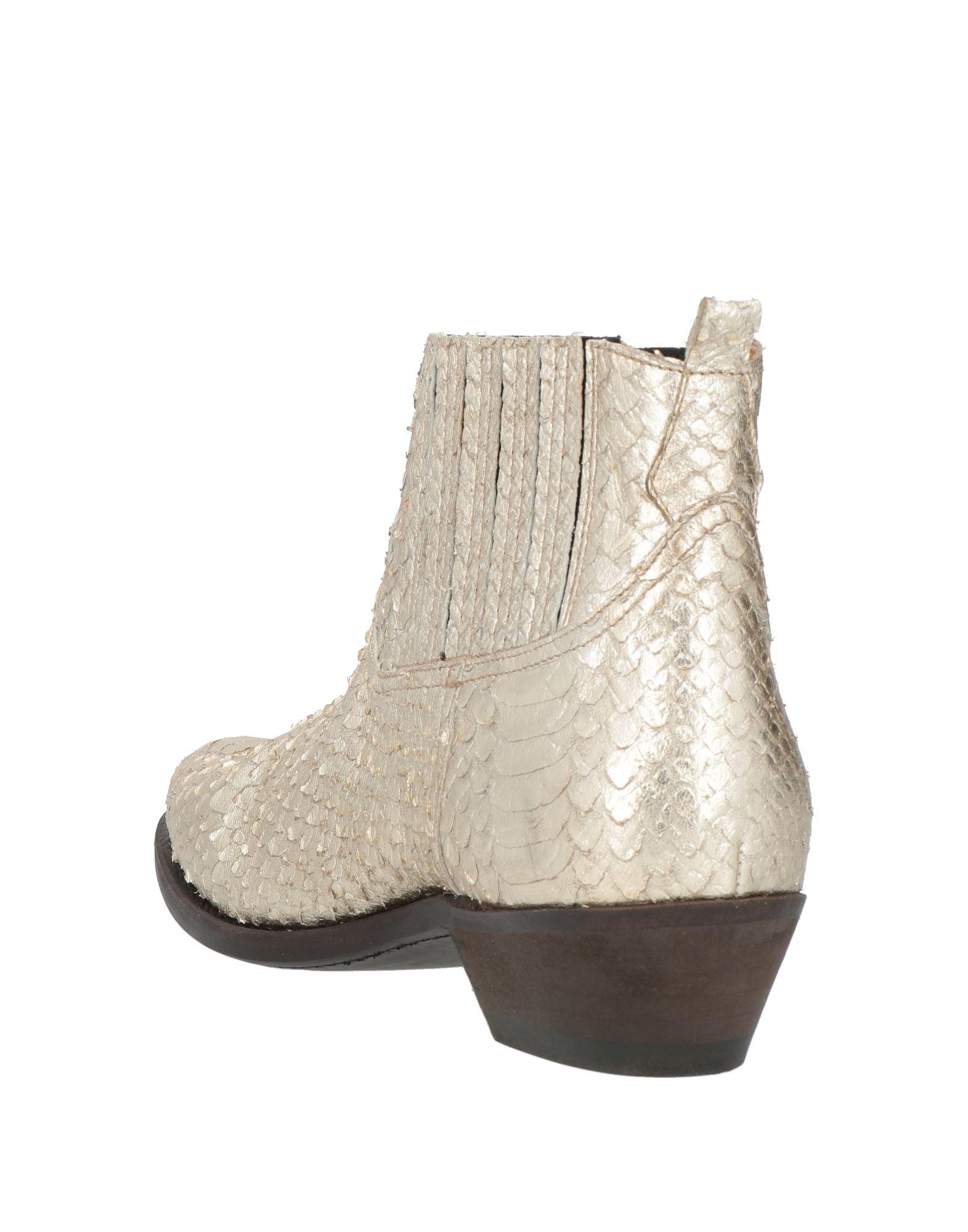 Golden Goose Ankle Boots in Natural | Lyst