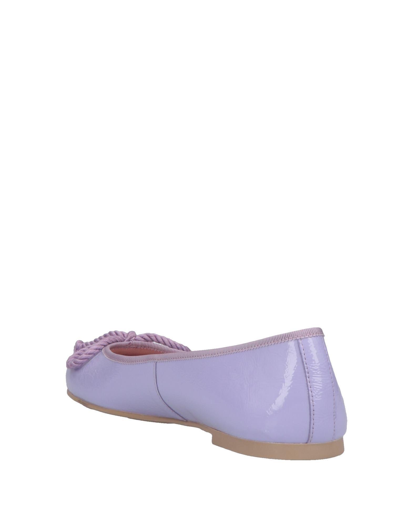 Pretty Ballerinas Rubber Ballet Flats in Lilac (Purple) - Lyst