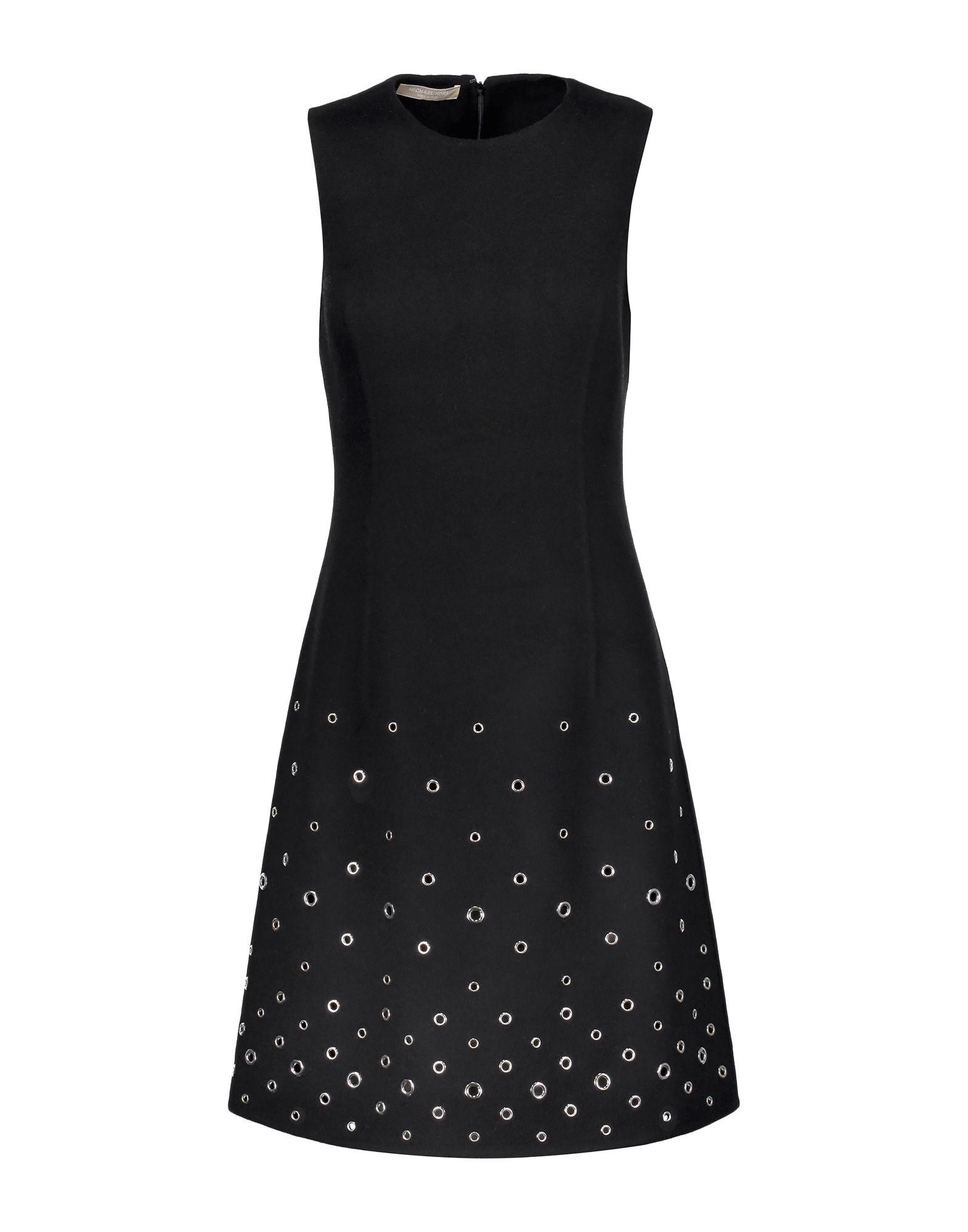 MICHAEL Michael Kors Short Dress in Black - Lyst