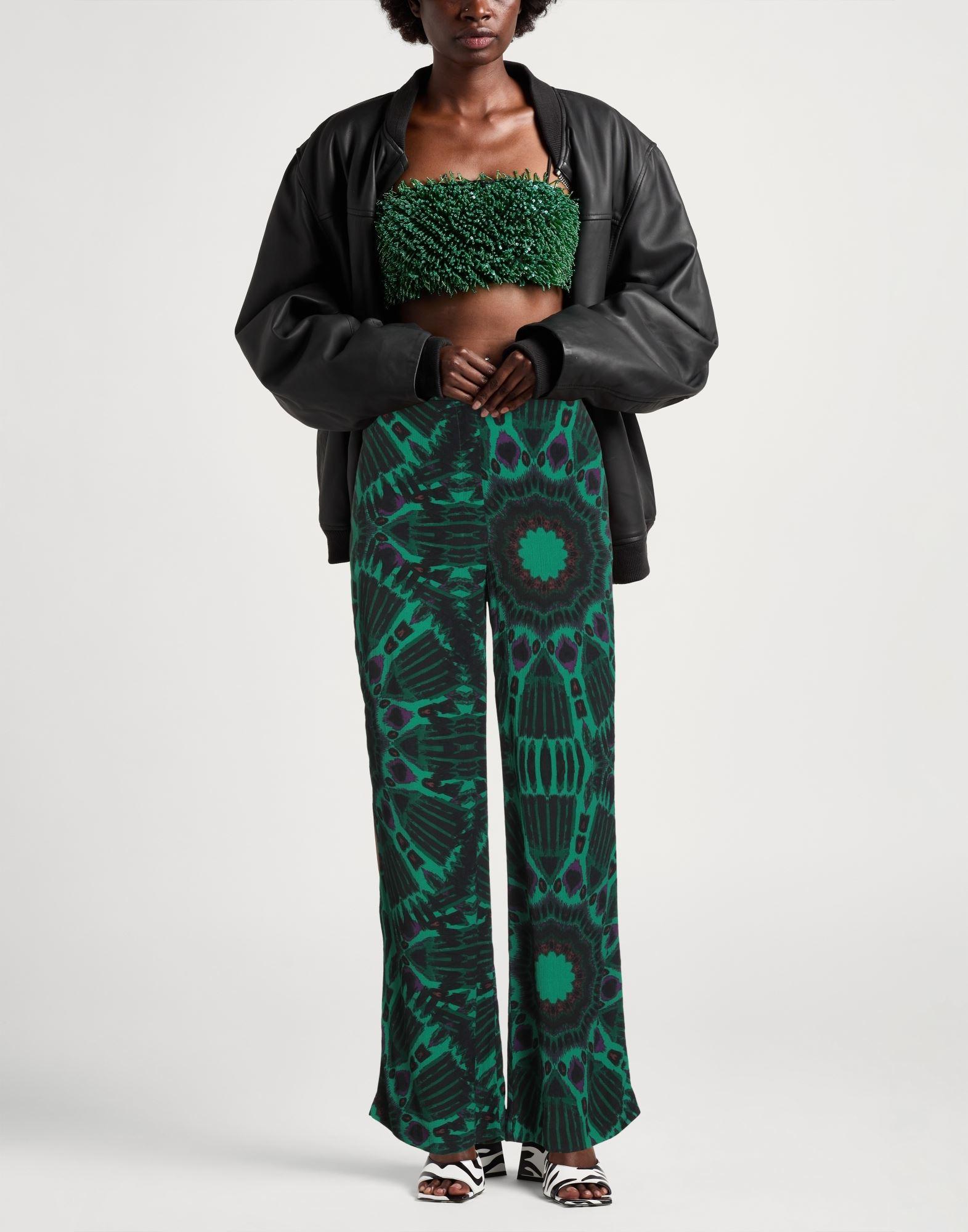 Emerald Green Pants for Women | Lyst