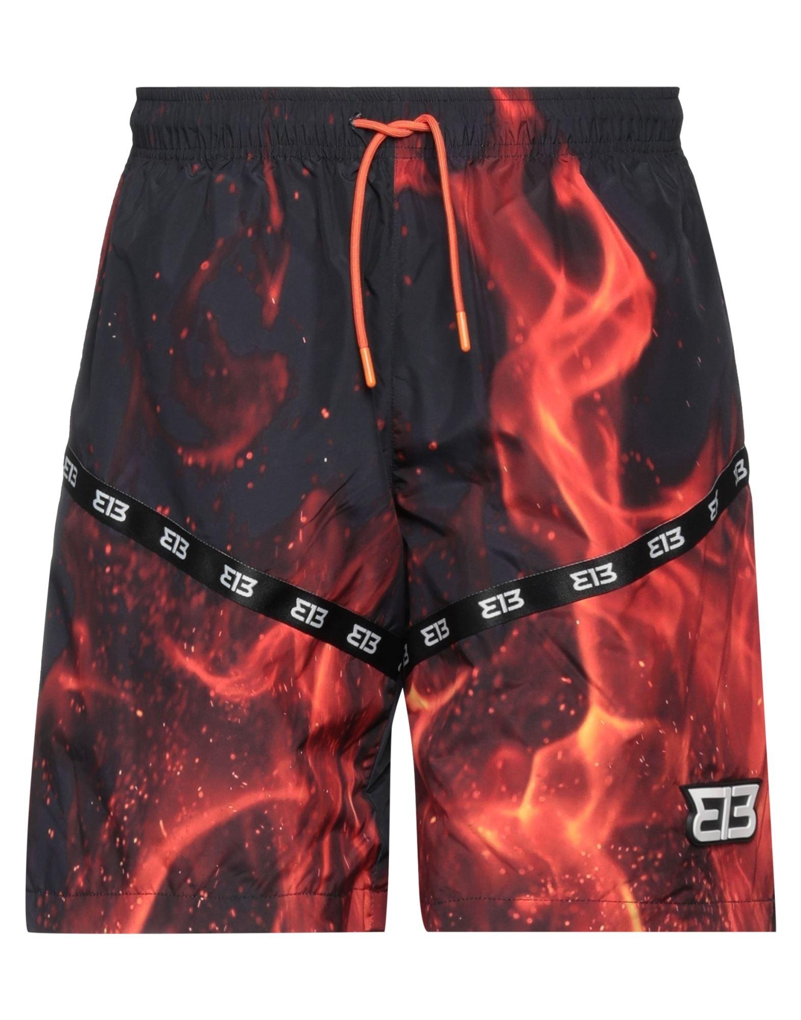 313 Tre Uno Tre Shorts & Bermuda Shorts in Red for Men | Lyst