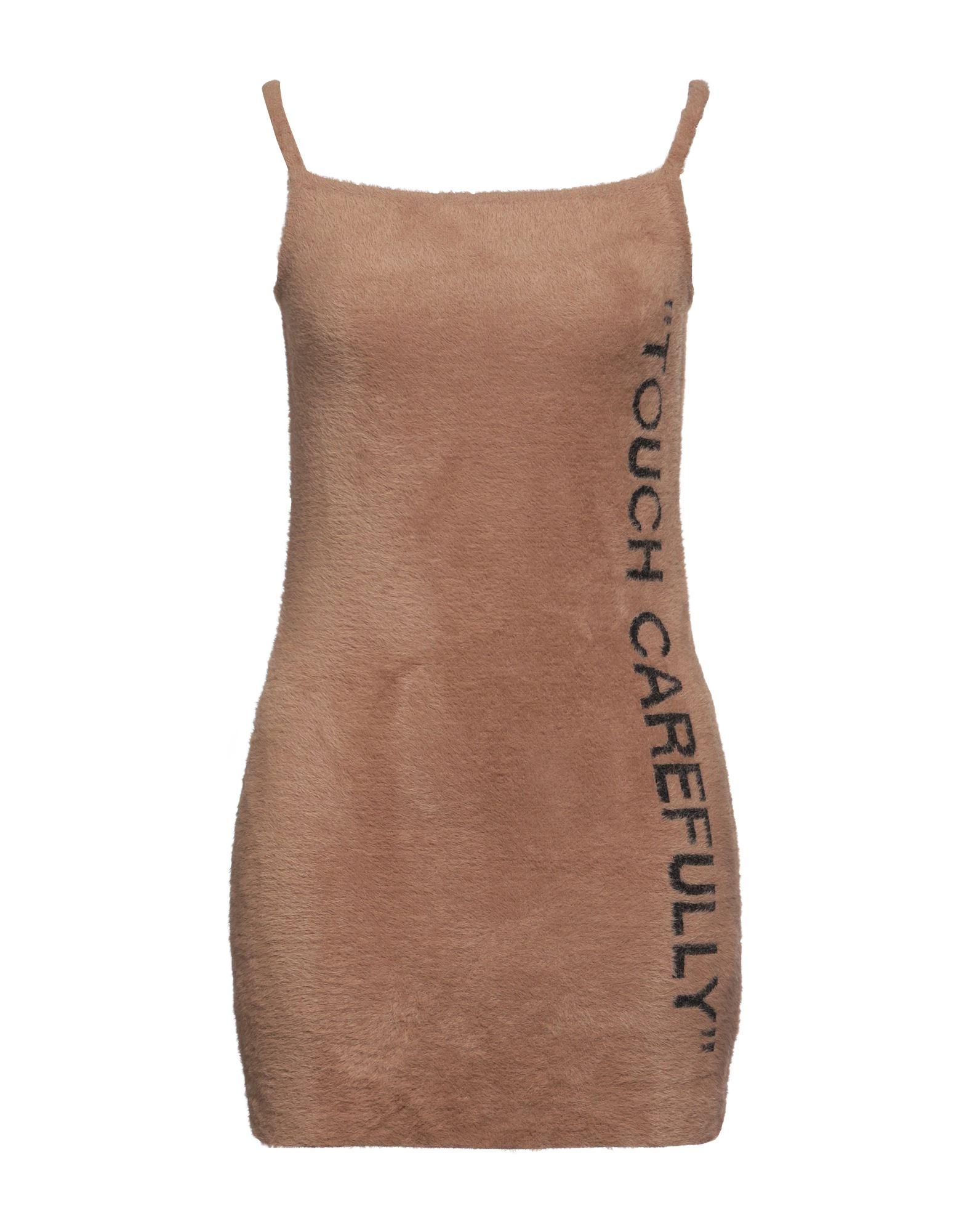 Brown and White Dresses for Women | Lyst