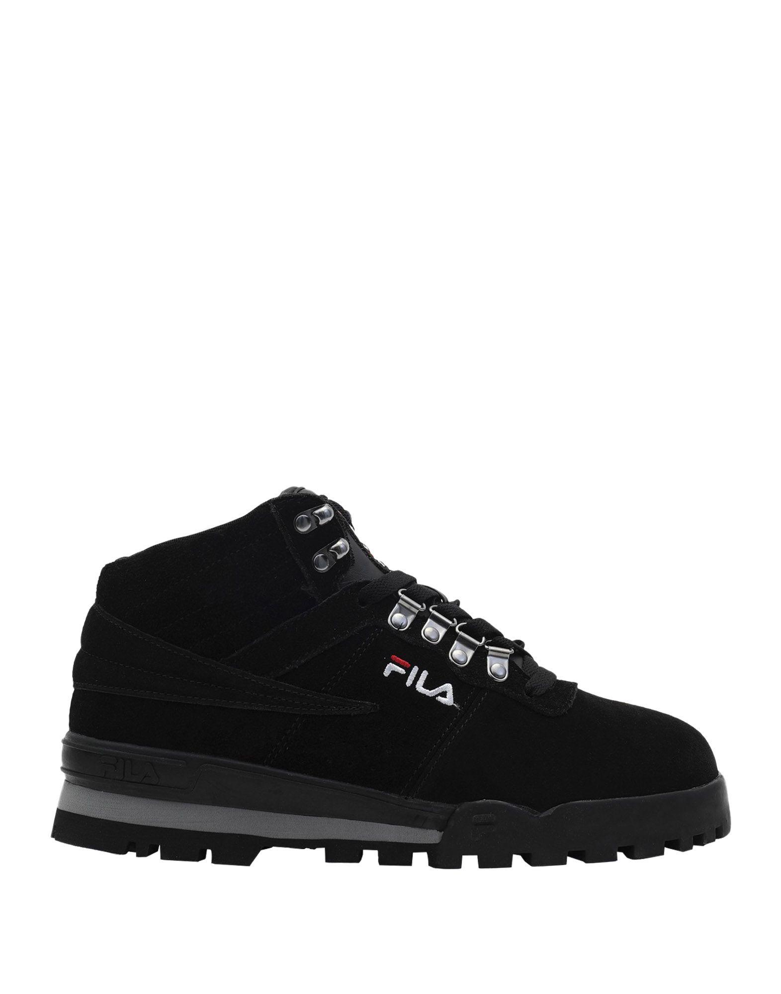 Fila Suede High-tops & Sneakers in Black - Lyst