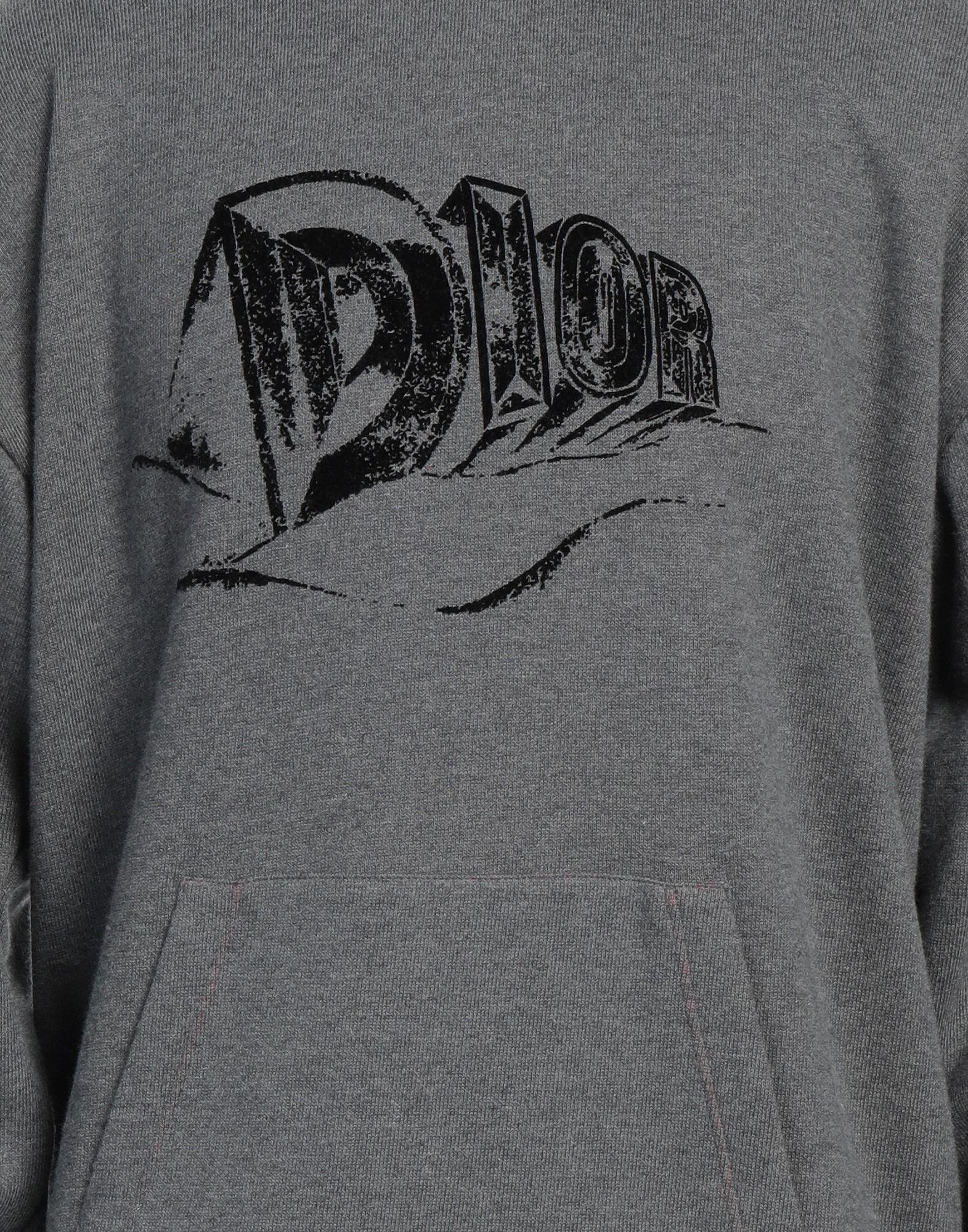 Dior Sweater Cotton Polyester Polyamide in Grey for Men Lyst UK