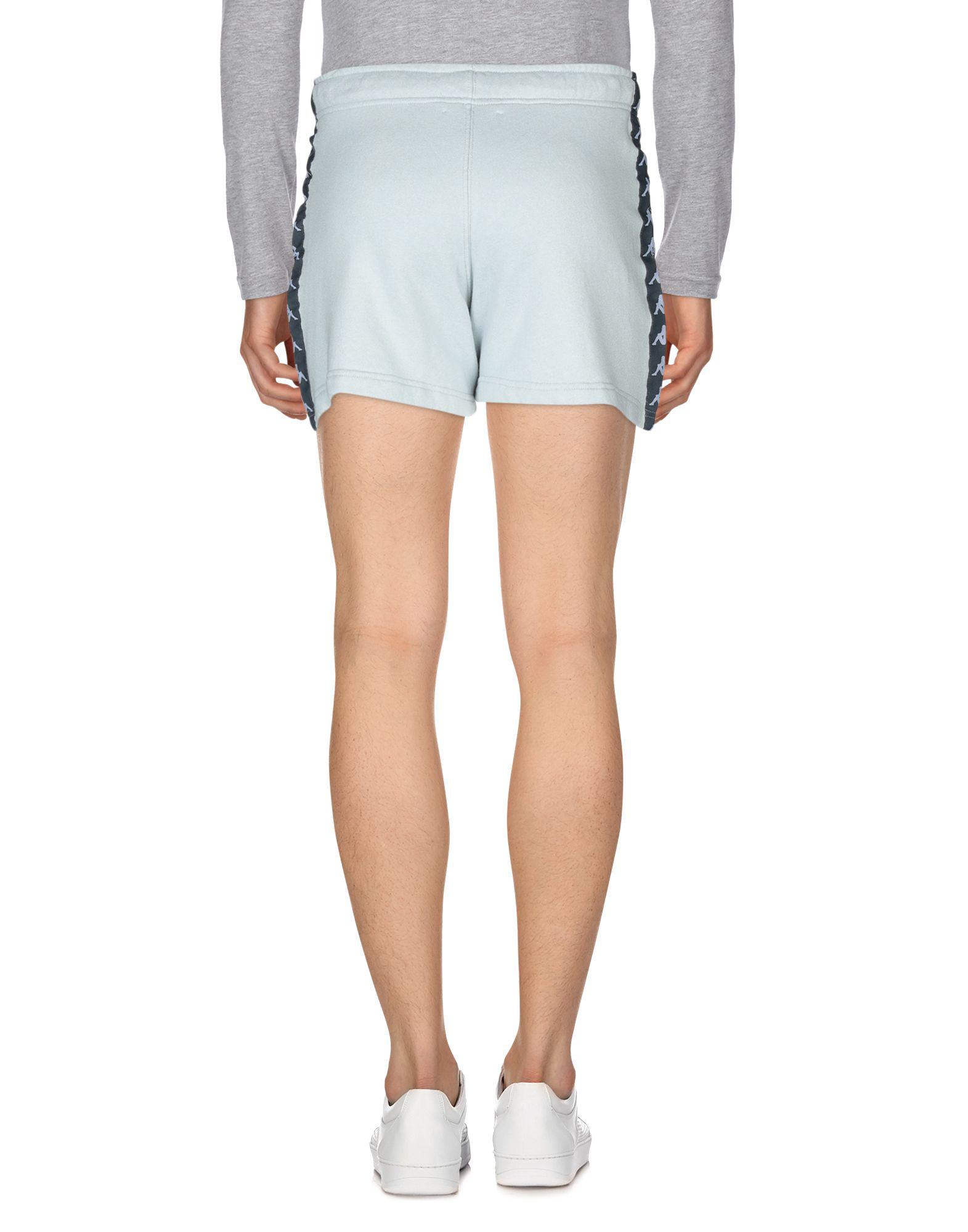Kappa Fleece Shorts in Sky Blue (Blue) for Men - Lyst