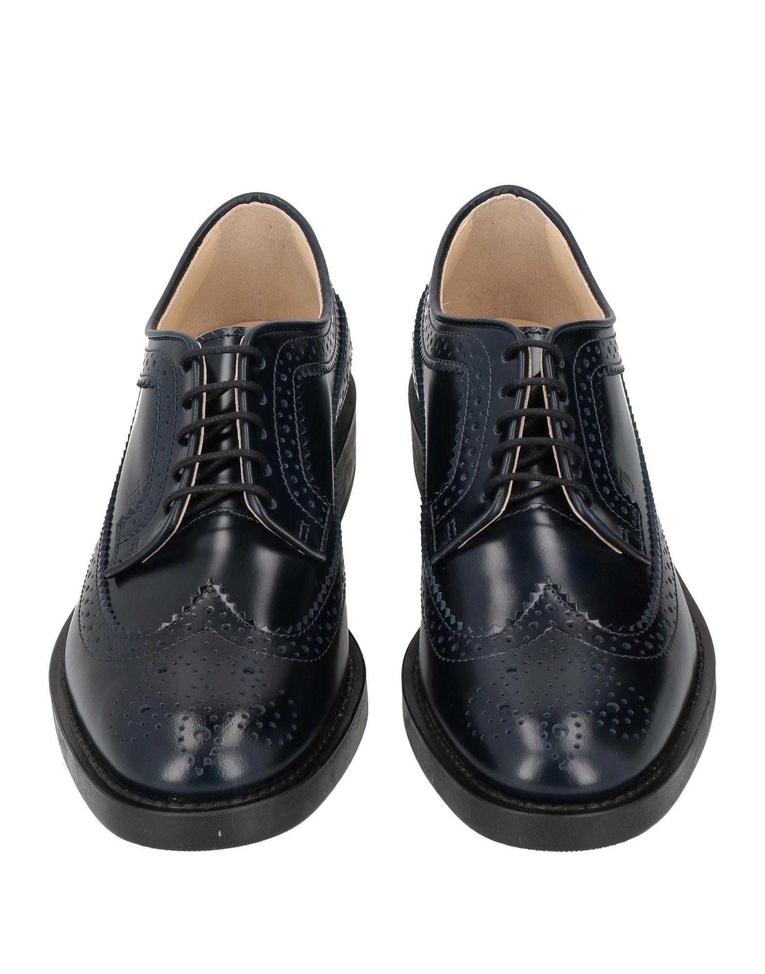 Tods Refined Laced Flat Shoes With Intricate Brogue Detailing - NWT Tod main image 2