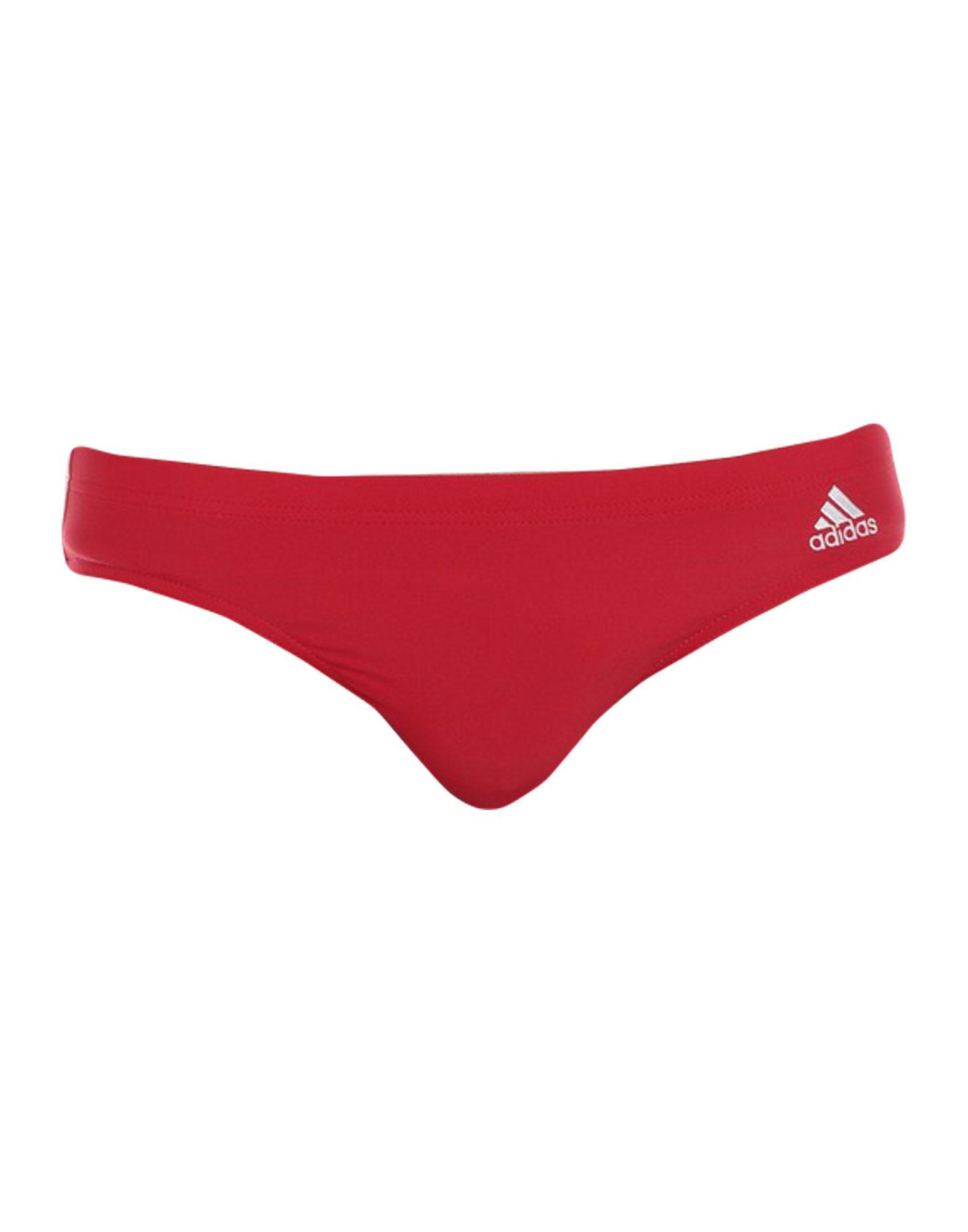 Abreviar Especialista Deliberar adidas Swim Brief in Red for Men | Lyst