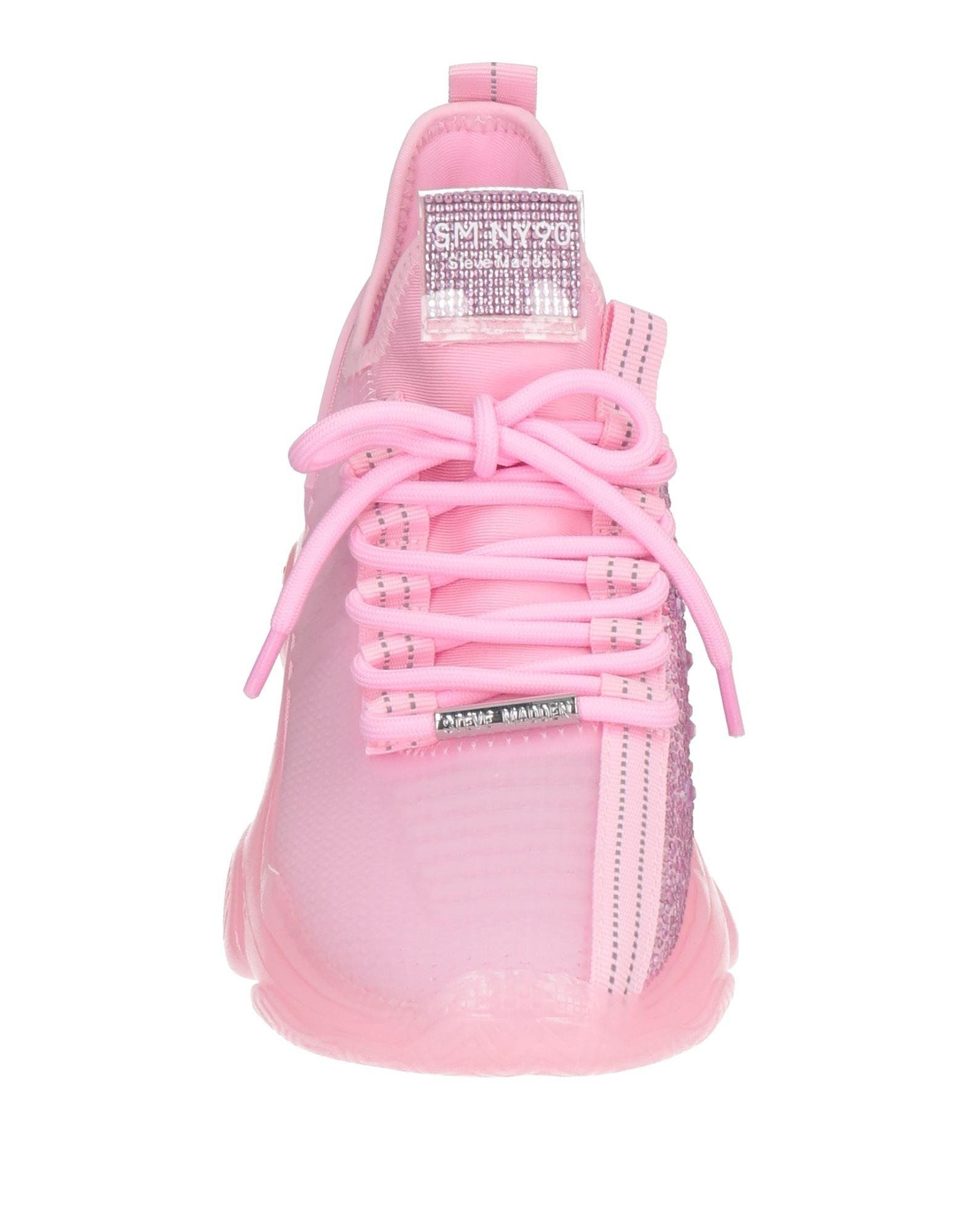 Steve madden cliff sneakers pink outlet
