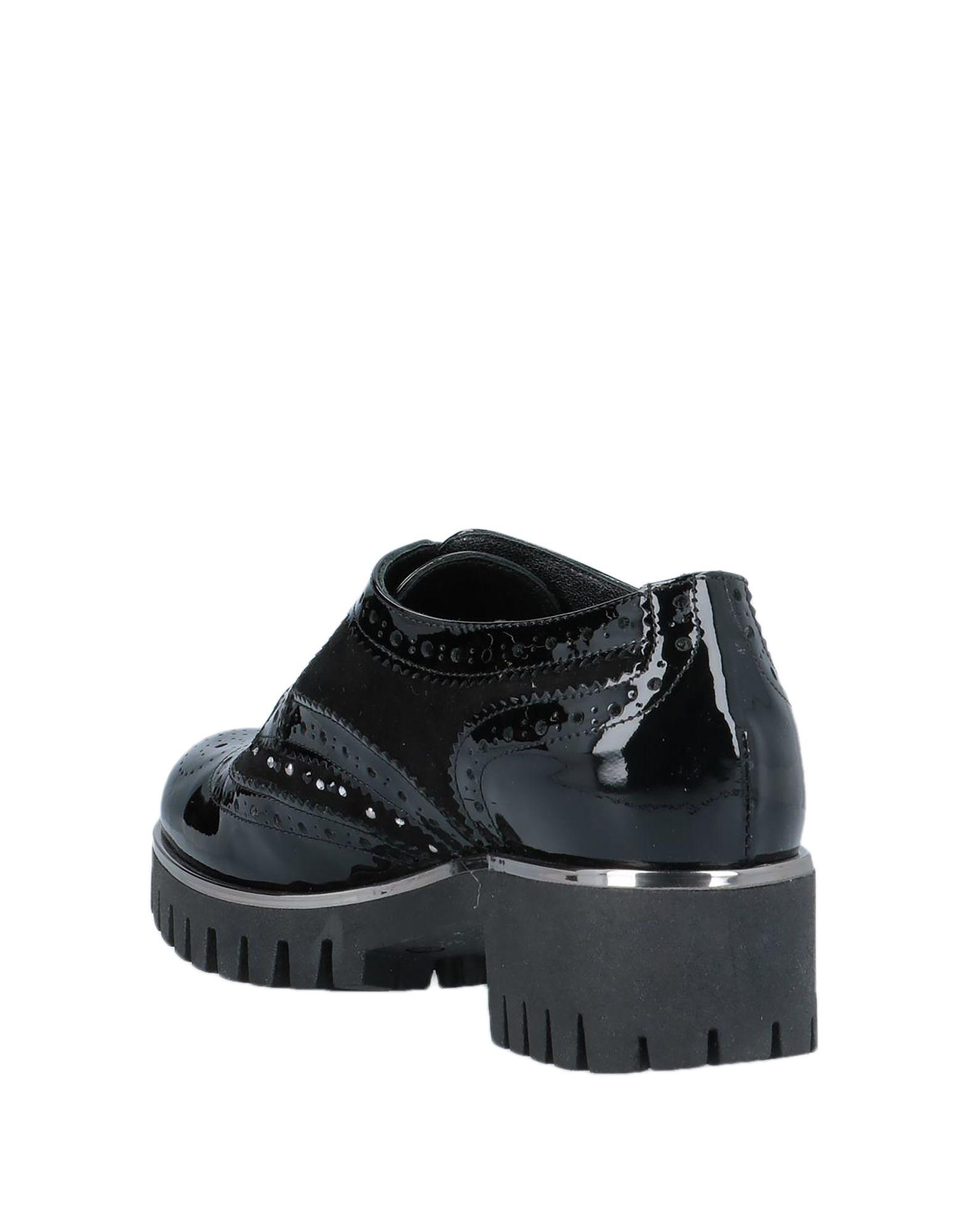 Loretta Pettinari Lace-up Shoe in Black - Lyst