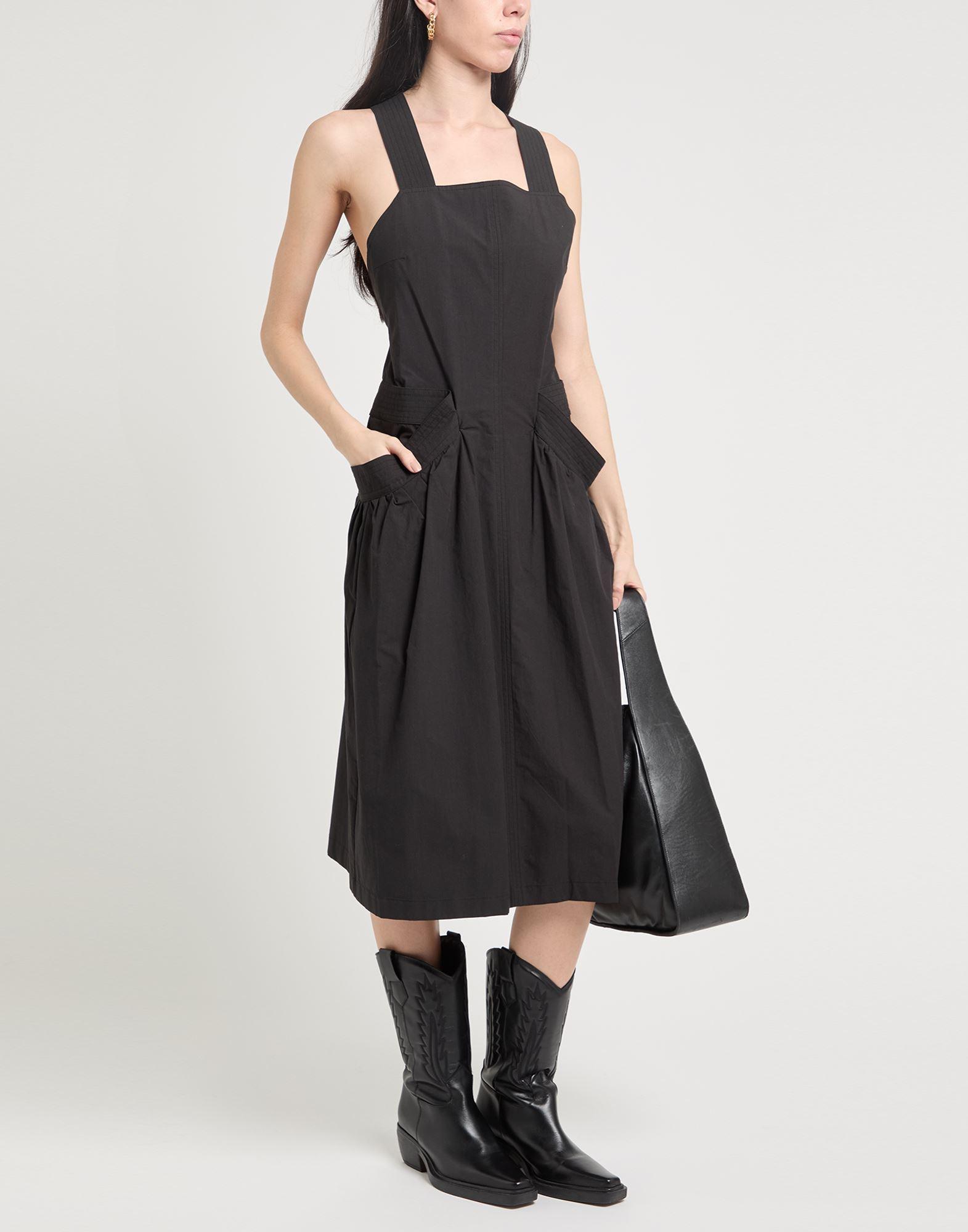 Low Classic Midi Dress in Black | Lyst