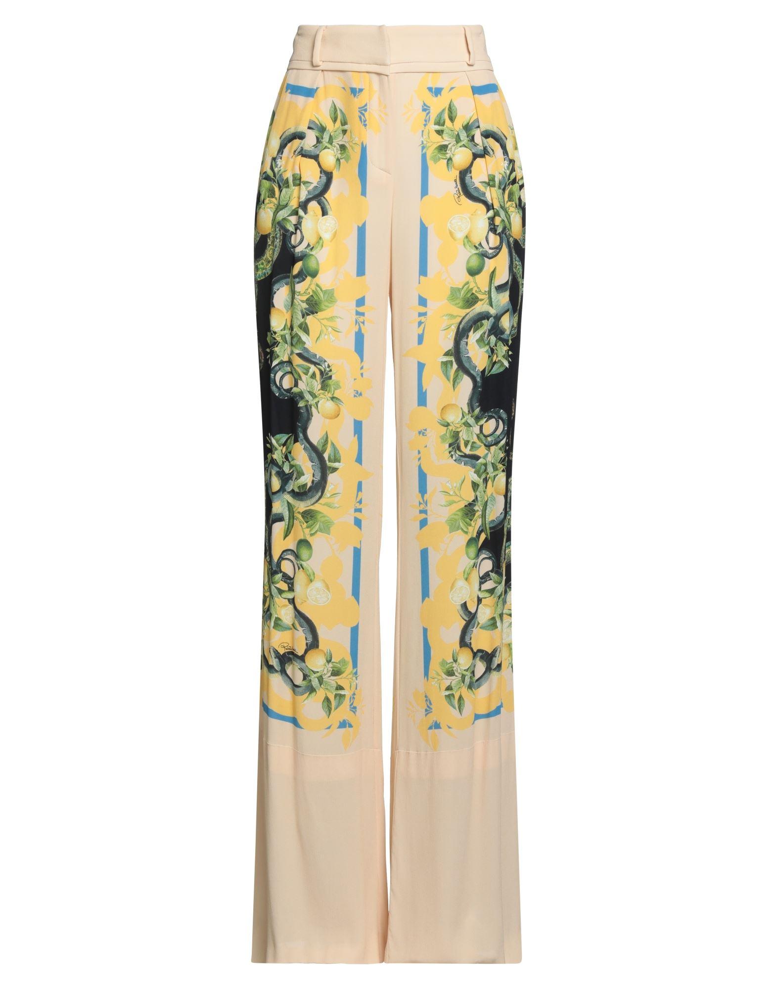 パンツ ROBERTO CAVALLI Women Straight Pants QWJ233 DAG3400504 BEIGE Roberto Cavalli Skinny pants for Women | Online Sale up to