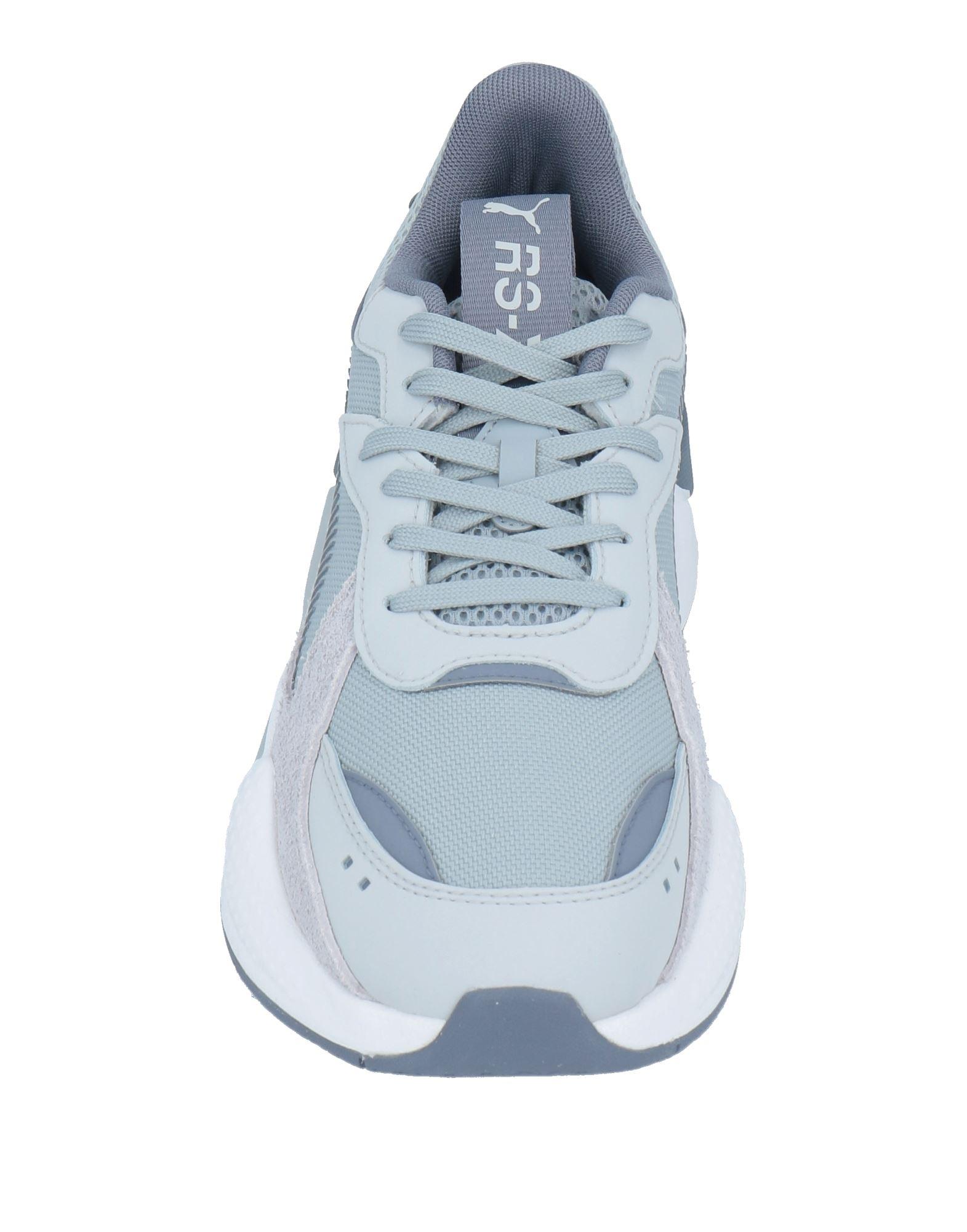 Blue shop puma trainers