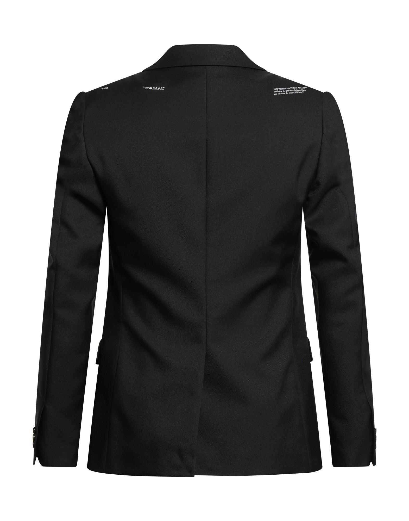 off white blazers black