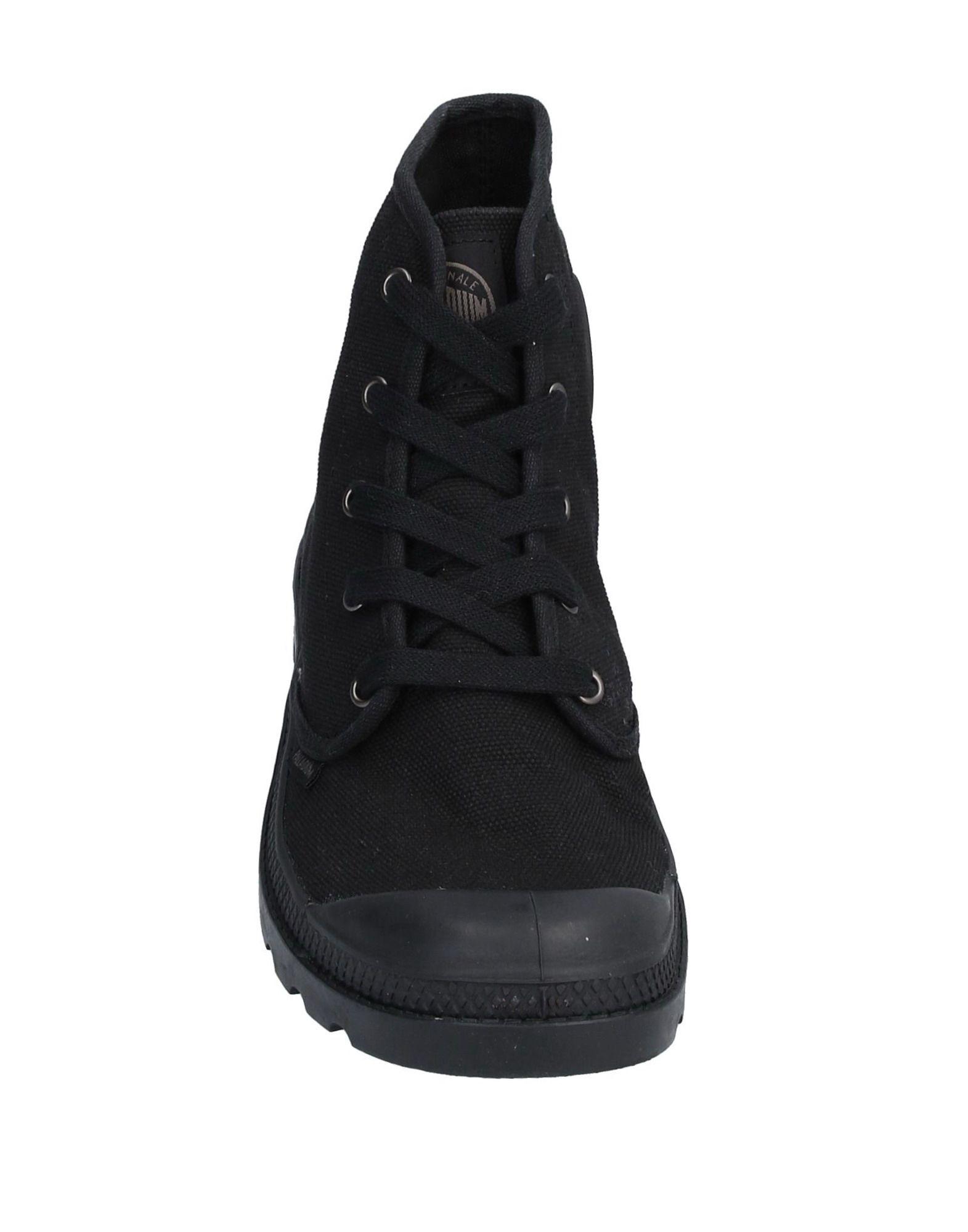 palladium black casual boots
