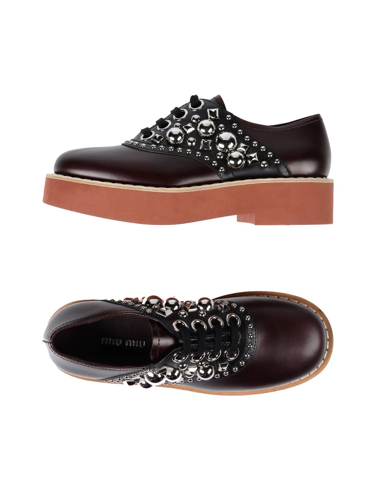 miu miu lace up heels