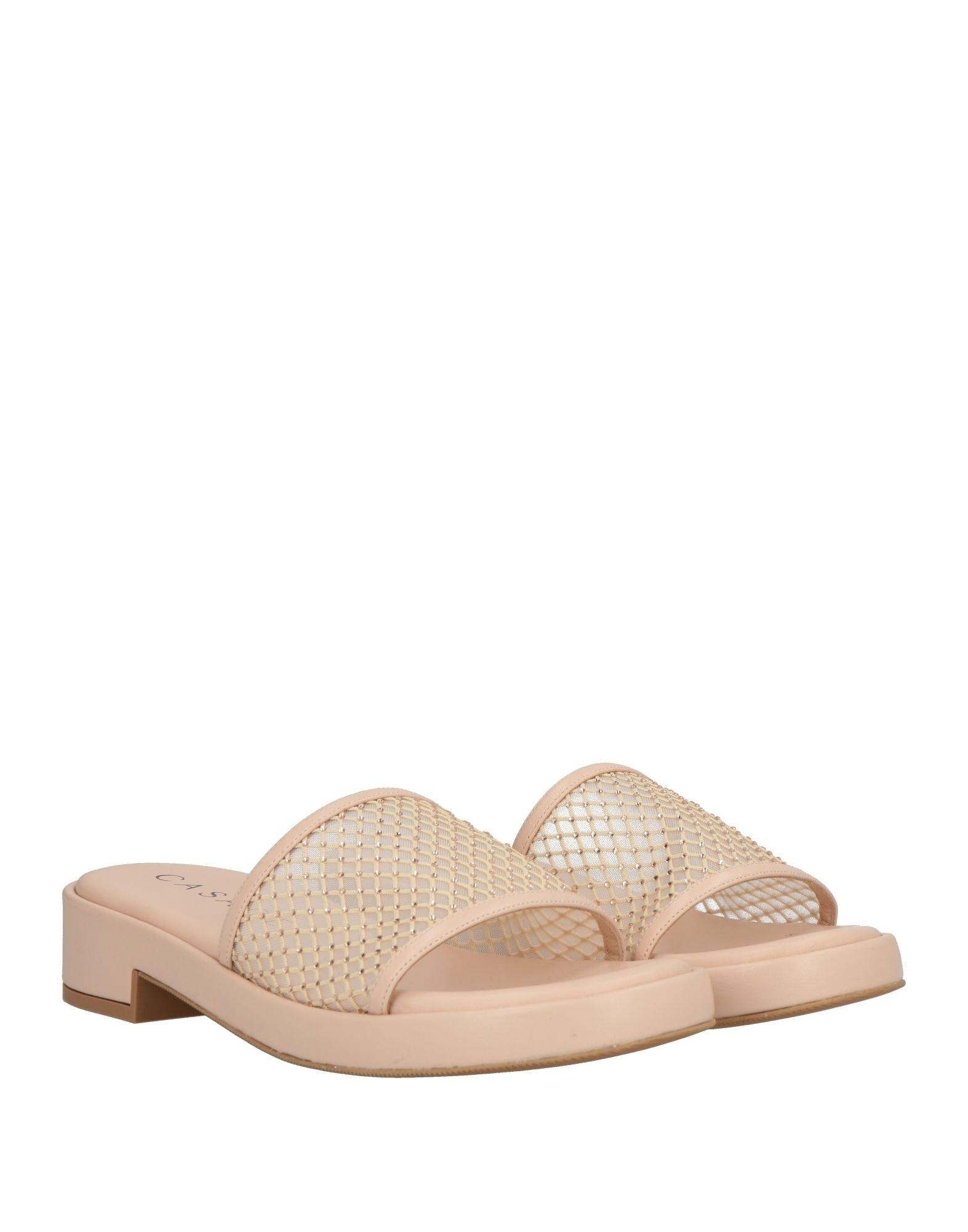 シューズ・サンダルその他 CASADEI Woman Flat sandals Natural 1M481J0201TWIIG 2804 CASADEI: Flat sandals woman - Natural | Casadei flat sandals