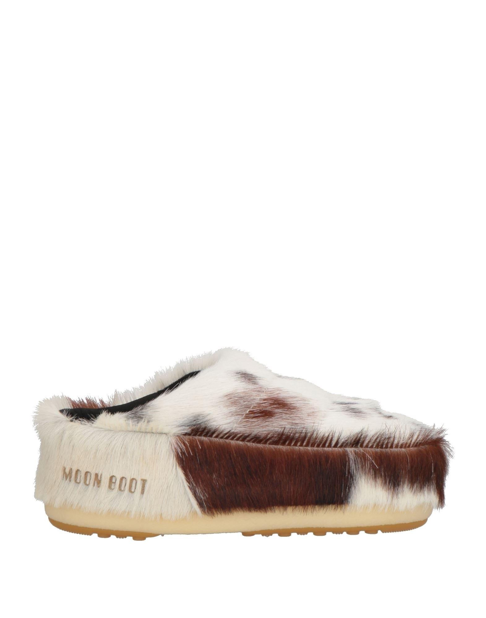 フラットシューズ MOON BOOT 'Park' mules Moon Boot Park Mules - Beige - Women | 80D2470090L017
