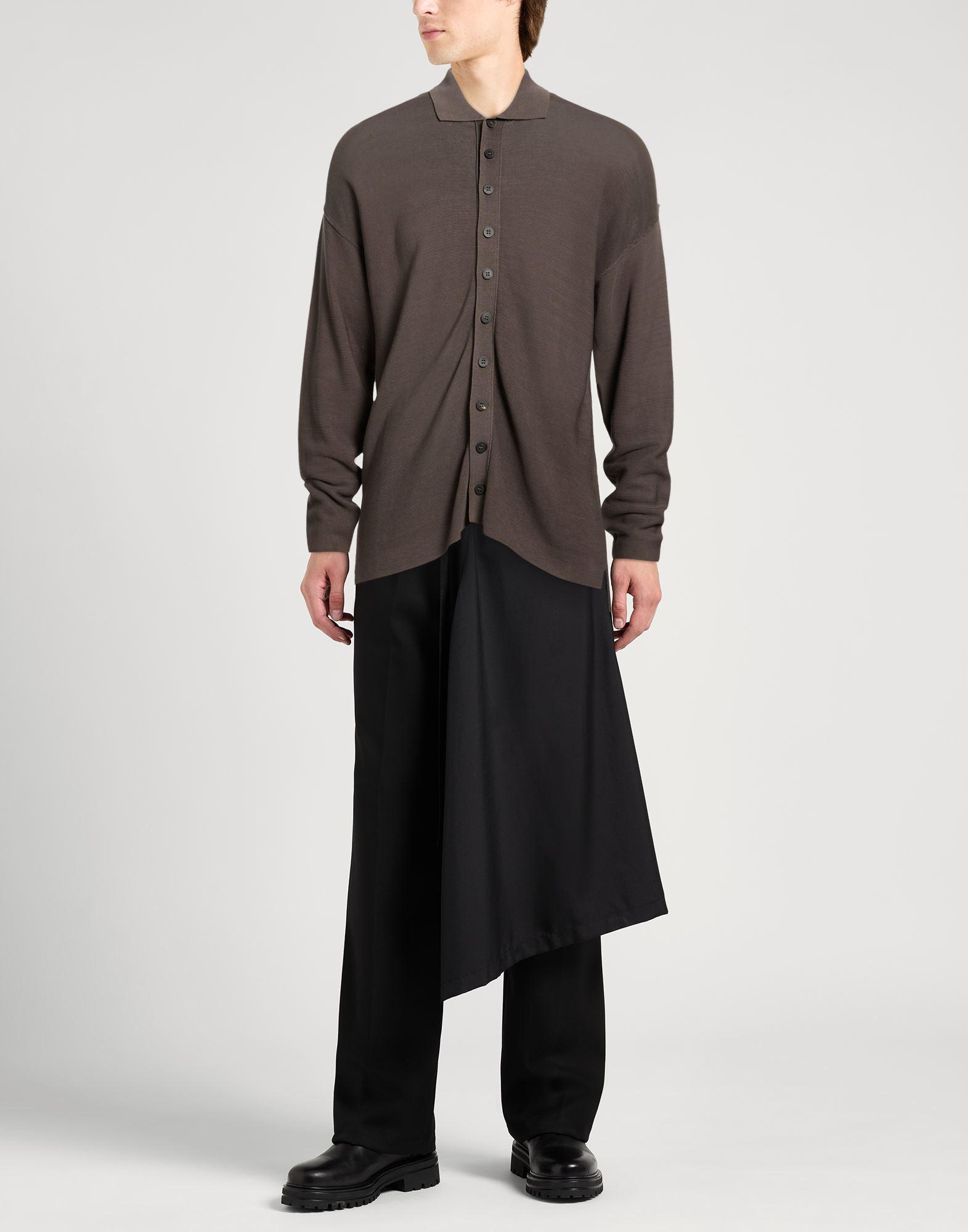 Isabel Benenato Cardigan Cotton in Brown for Men | Lyst