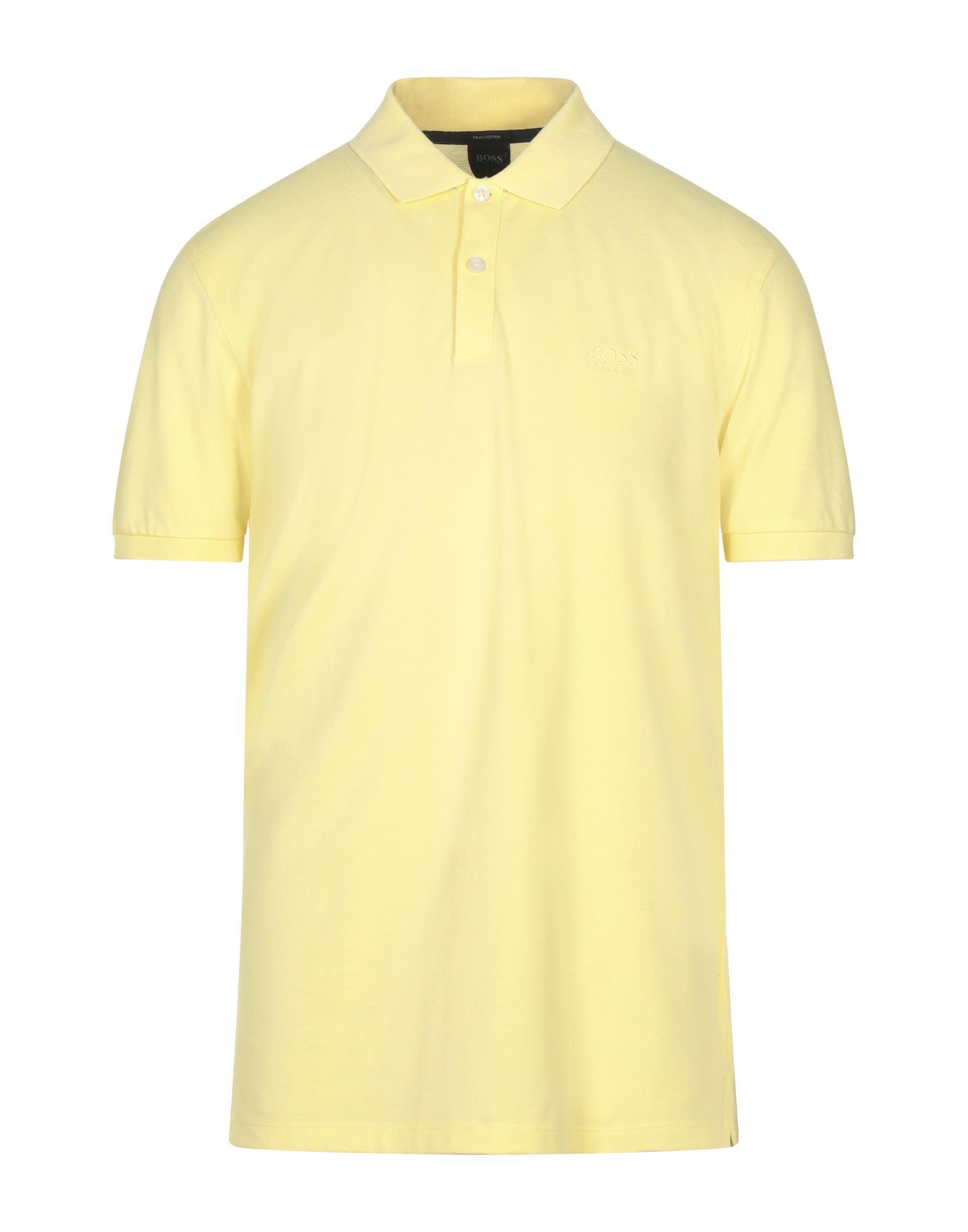 yellow hugo boss polo