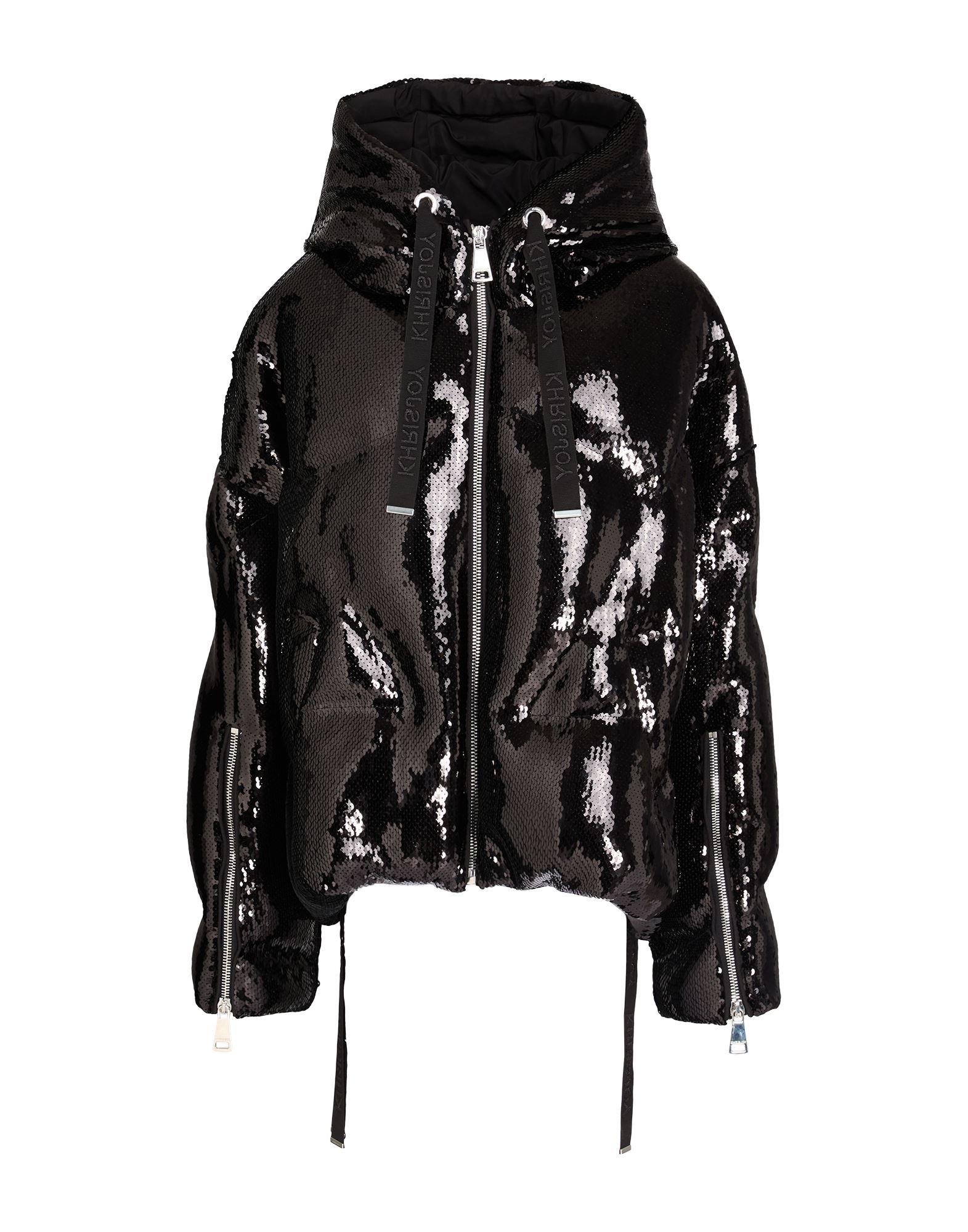 ブルゾン Khrisjoy Hooded Zip-Up Padded Jacket Khrisjoy Khris Iconic Quilted Hooded Jacket | Blue | FARFETCH